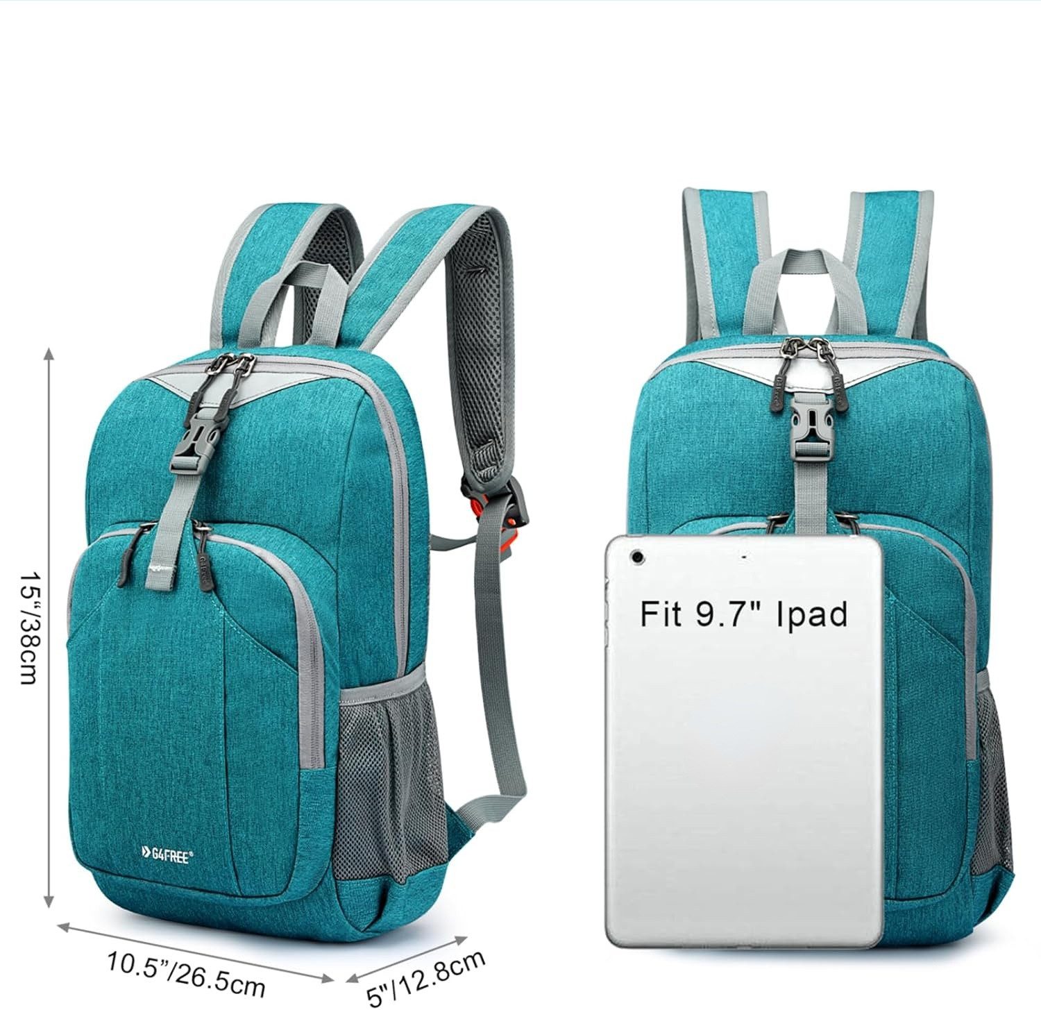 G4Free Wanderrucksack 10L Mini Ultralight Daypack Women's Waterproof Hiking Backpacks (1-tlg), Mini-Wanderrucksack 10L, Unisex