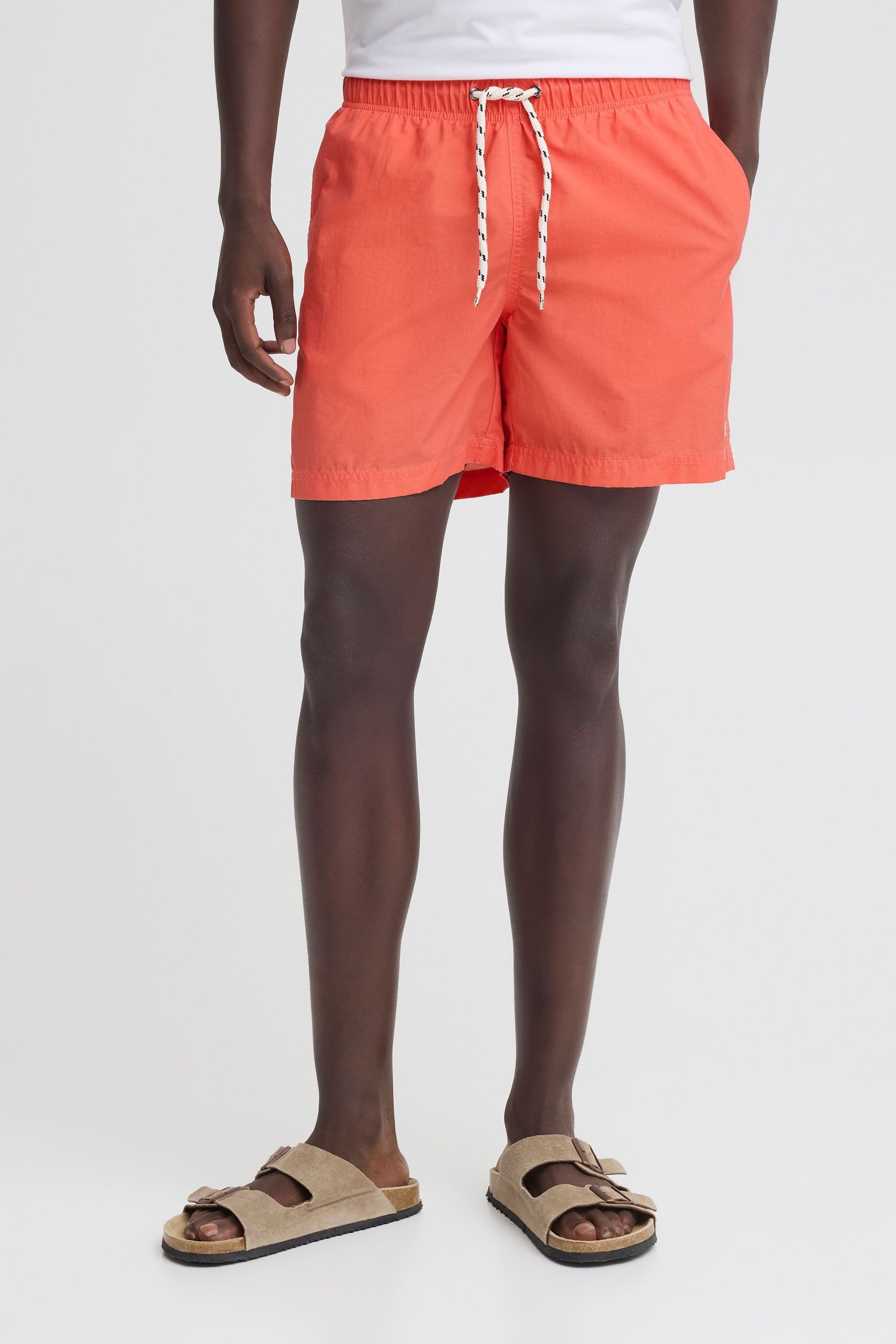 Blend Badeshorts BHRoberti Heavy Wash Sommerliche Badehose mit elastischem Bund und Kordel