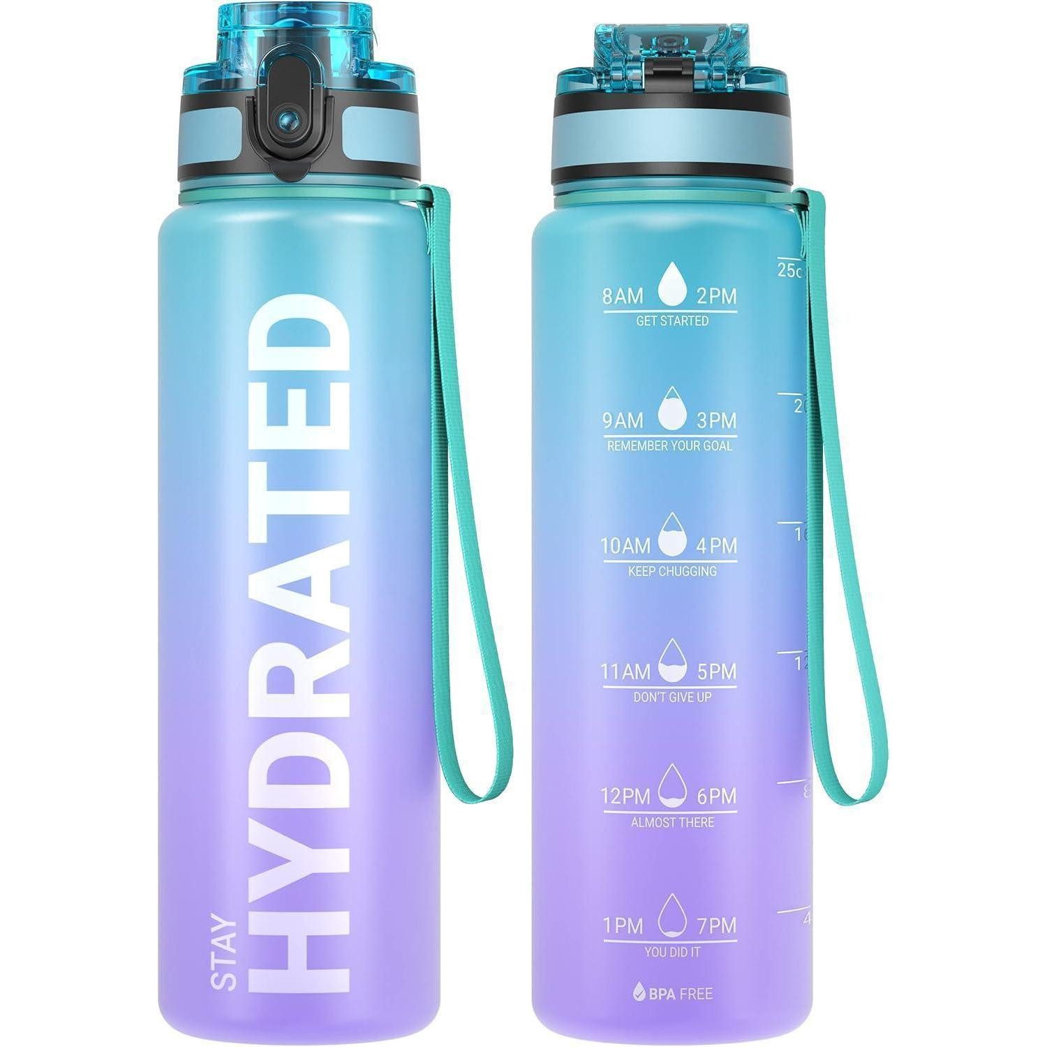 Trinkflasche Trinkflasche Sport BPA-frei 750ML Auslaufsicher Wasserflasche Ginießen
