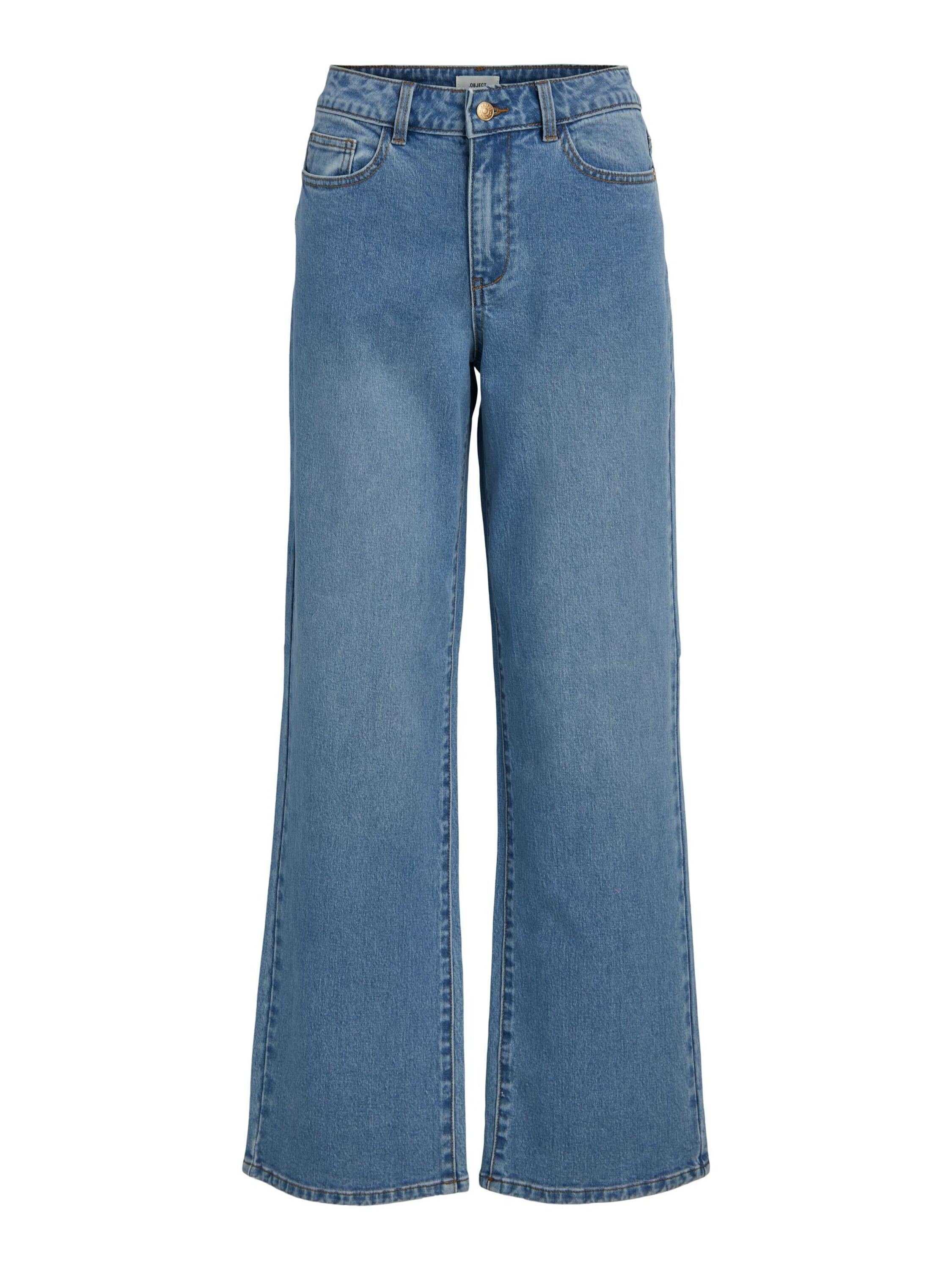 (1-tlg) Object Marina Details, Jeans Weite Plain/ohne Detail Weiteres