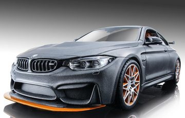 Maisto® Sammlerauto BMW M4 GTS, 1:24, metallic grau, Maßstab 1:24, aus Metallspritzguss