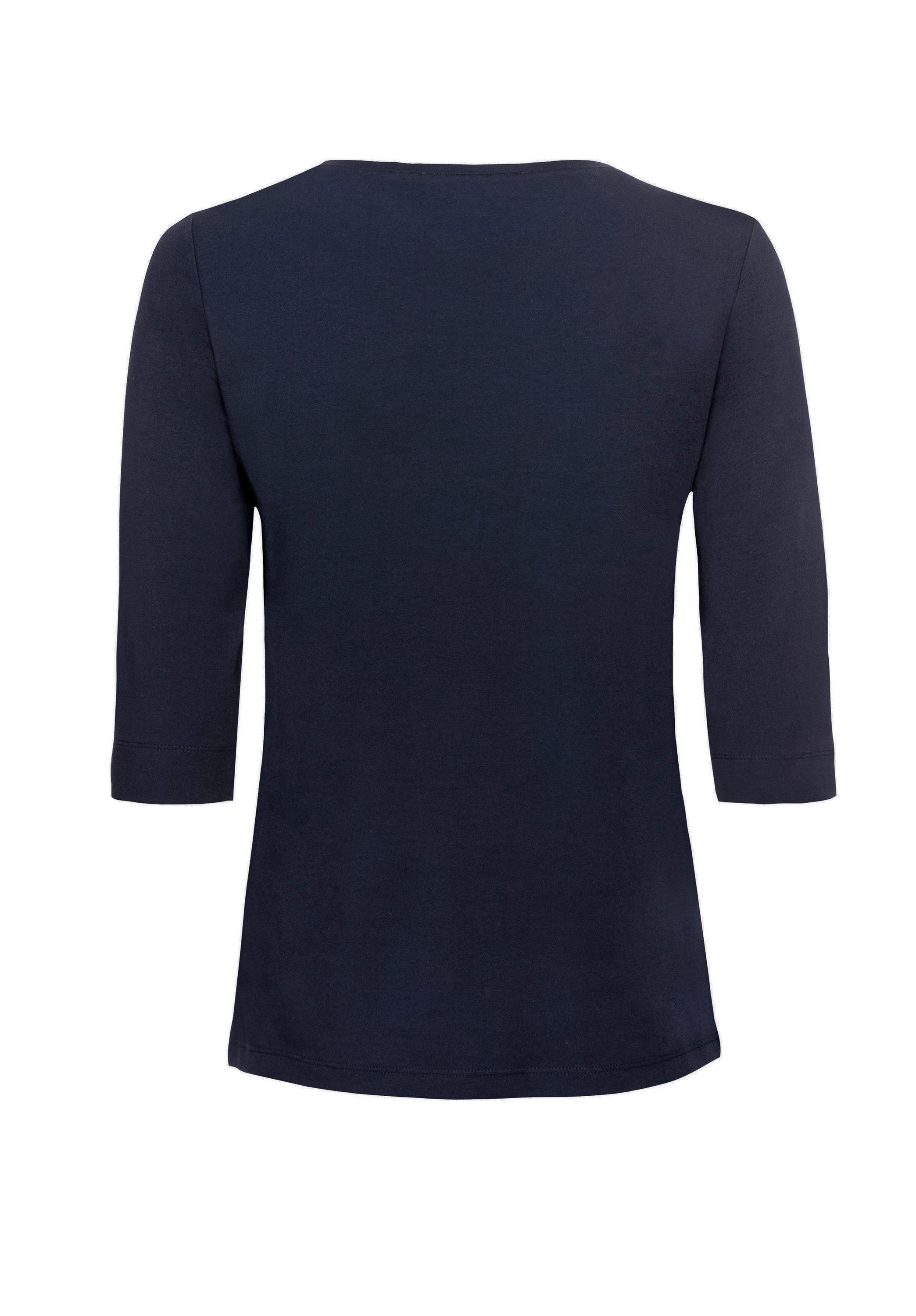 bianca Kurzarmshirt DIELLA im cleanen Look mit verlängertem Kurzarm günstig online kaufen