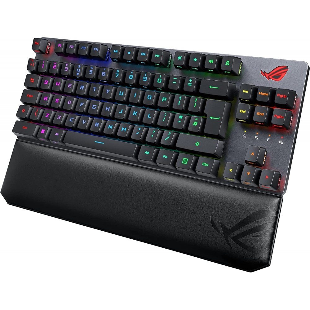 Asus Rog Strix Scope Tx Tkl Wireless Dx Tastatur Bluetooth Schwarz Gaming Tastatur Online Kaufen Otto