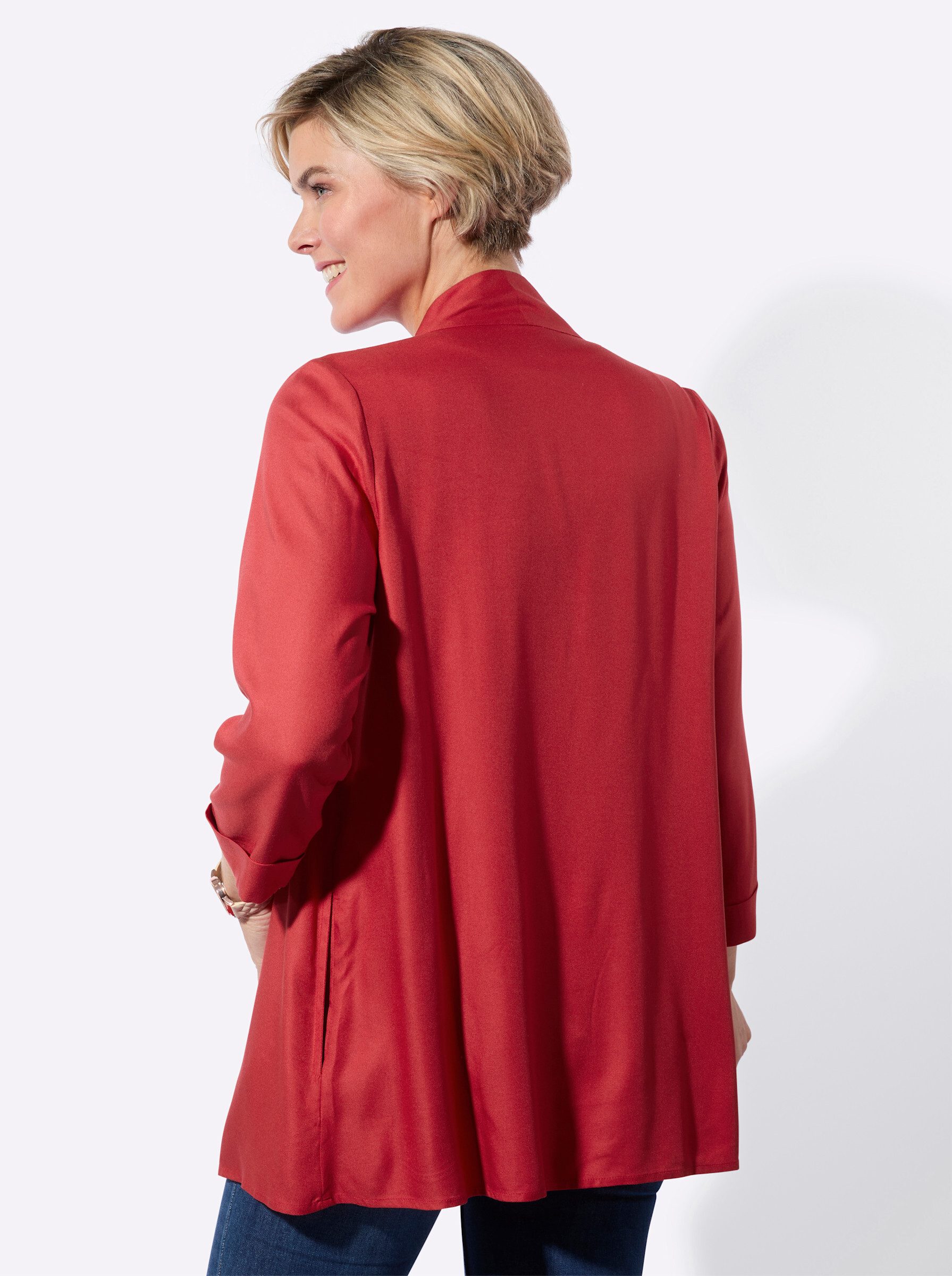 Witt Blusenblazer Blusenjacke 3/4-Arm