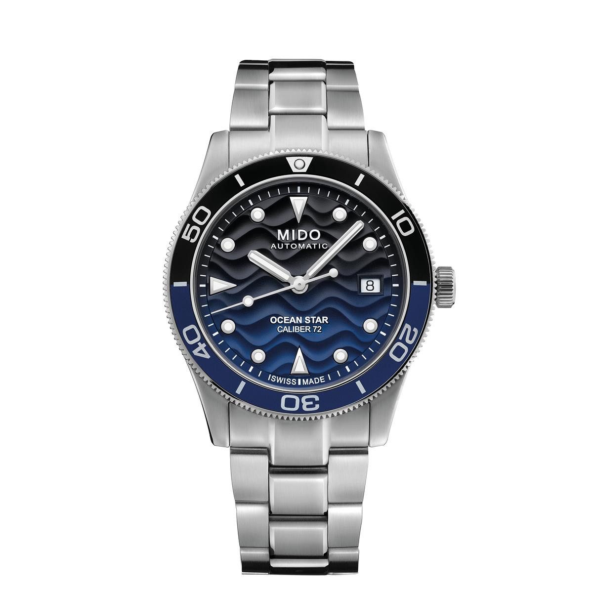 Automatikuhr Mido Unisex Armbanduhr M0269071104100 Ocean Star 39