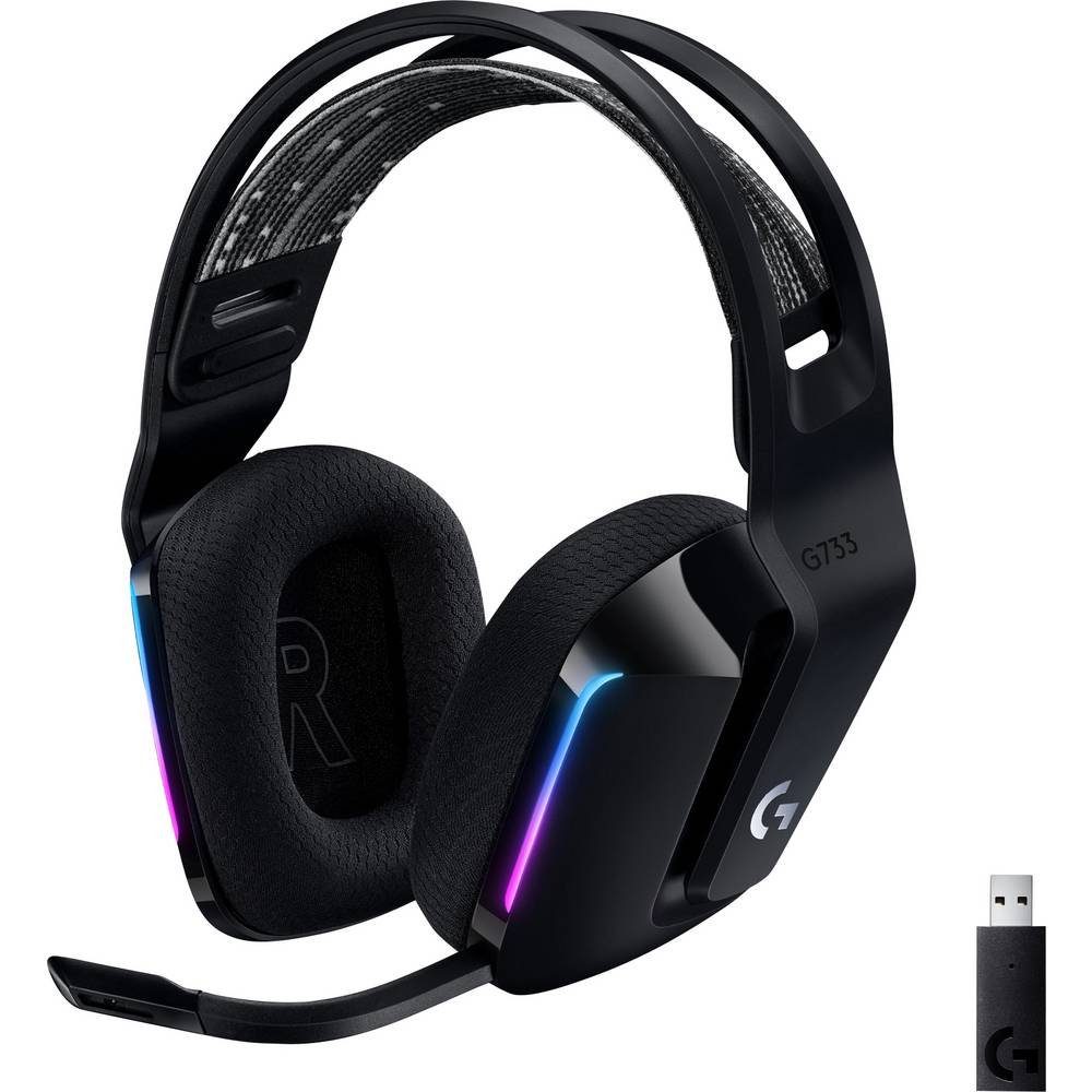Wireless RGB Gaming Headset - BLACK - 2.4GHZ EMEA Kopfhörer