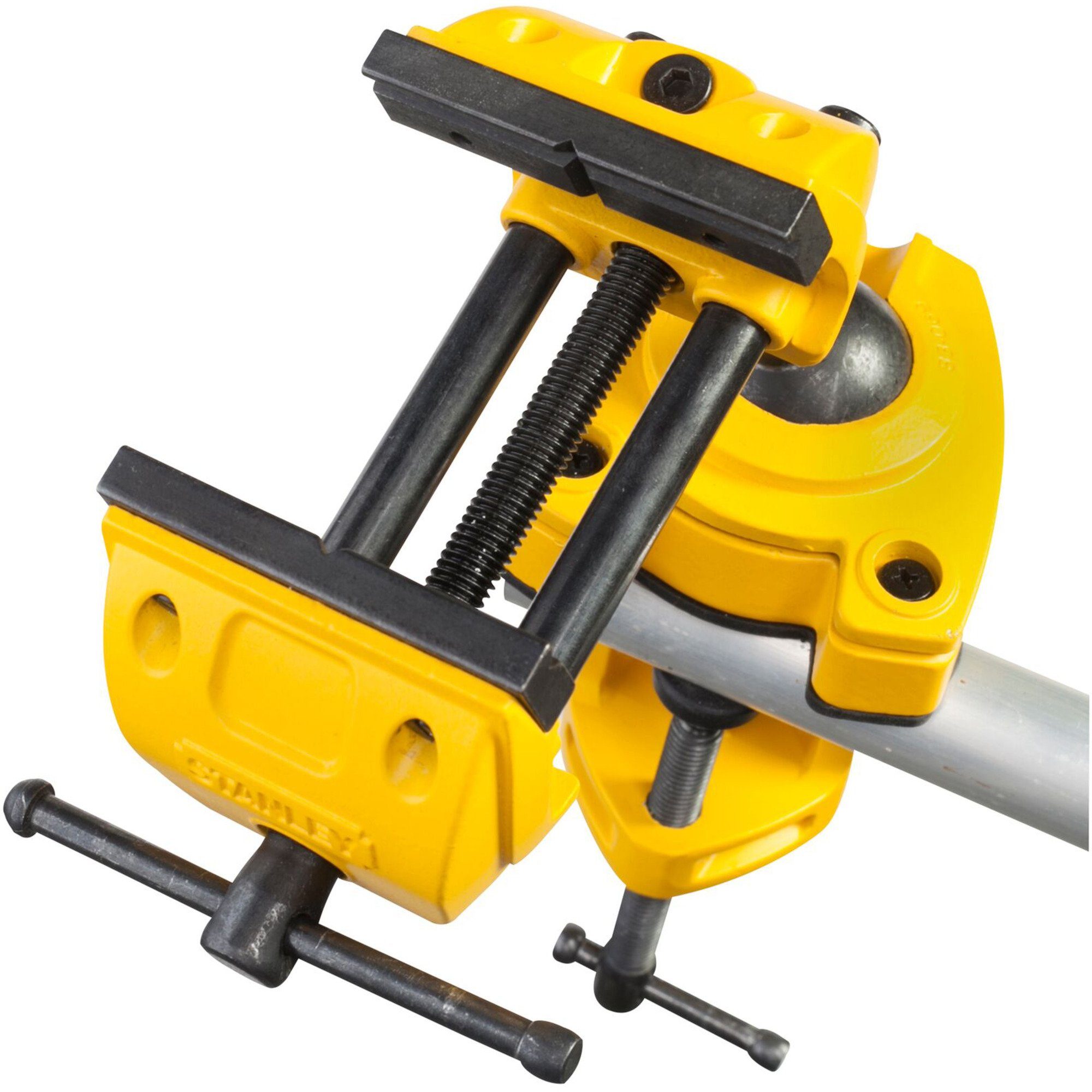 STANLEY Schraubzwinge Stanley Multiachsen-Schraubstock MaxSteel