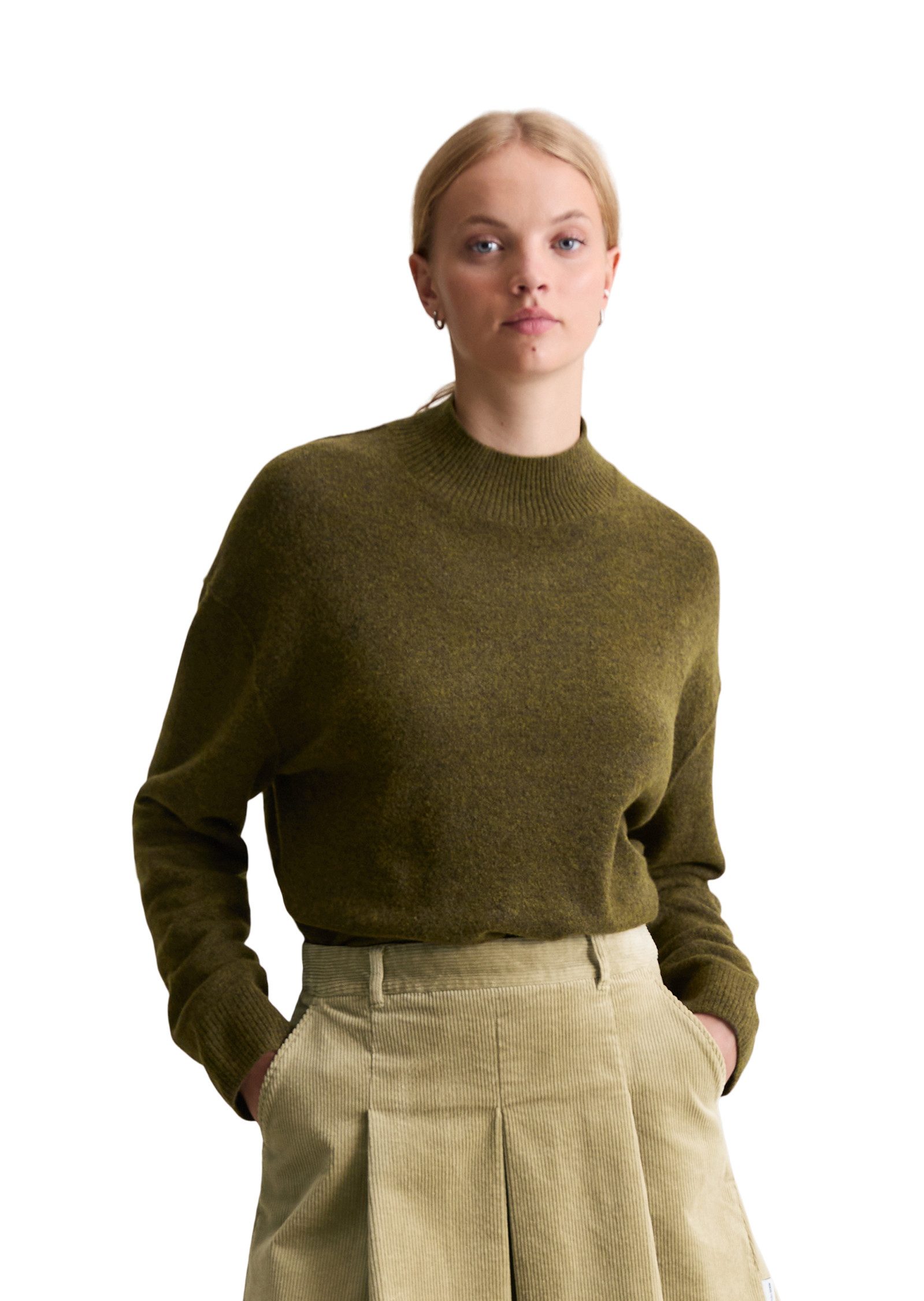 Marc O'Polo DENIM Strickpullover regular fit aus softem Schurwolle-Mix, Run günstig online kaufen