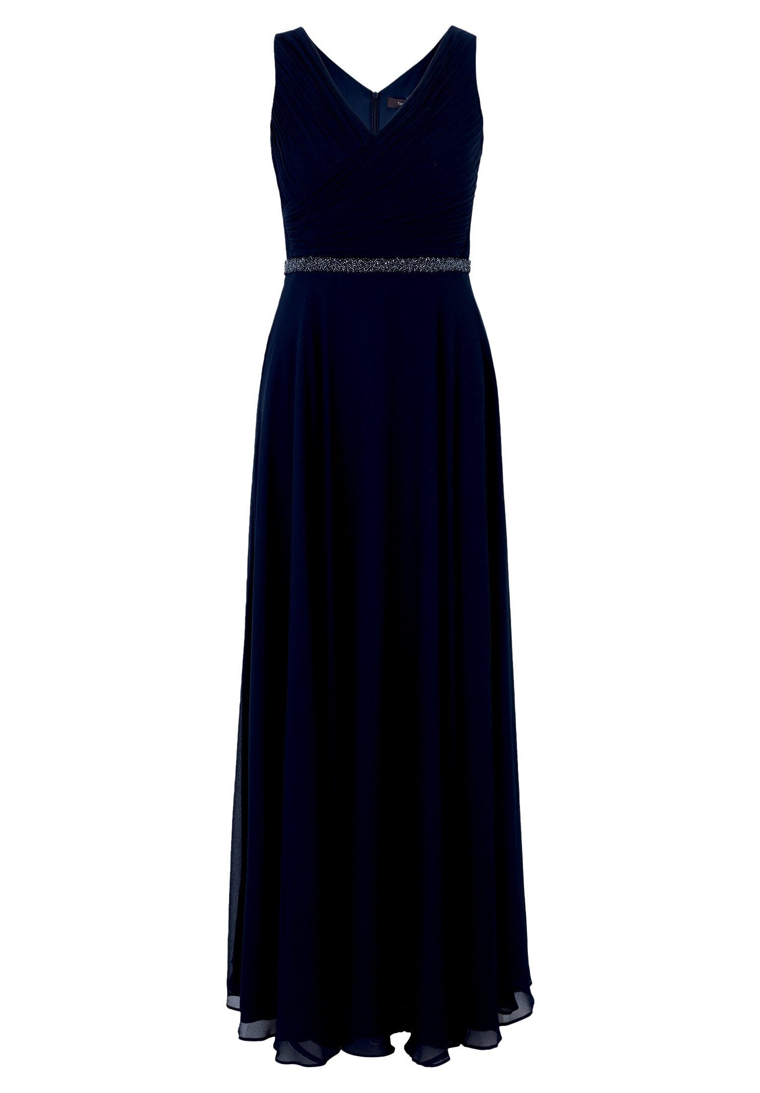 Vera Mont Abendkleid Damen mit Plissee Dekoelemente