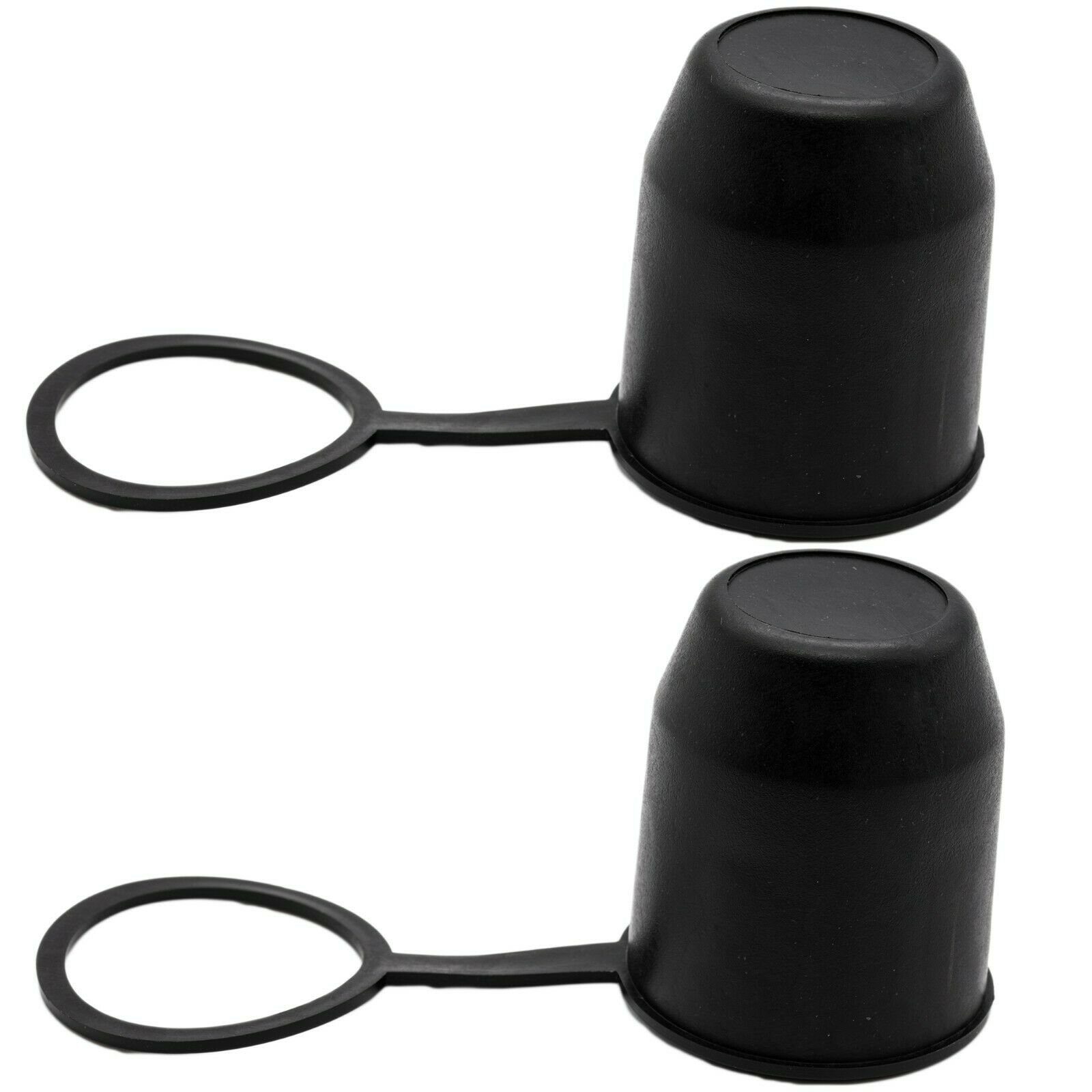 BENSON 2x Anhängerkupplungskappe Schutzkappe Abdeckkappe Auto-Adapter, Anhängerkupplung, Kugel, Kappe