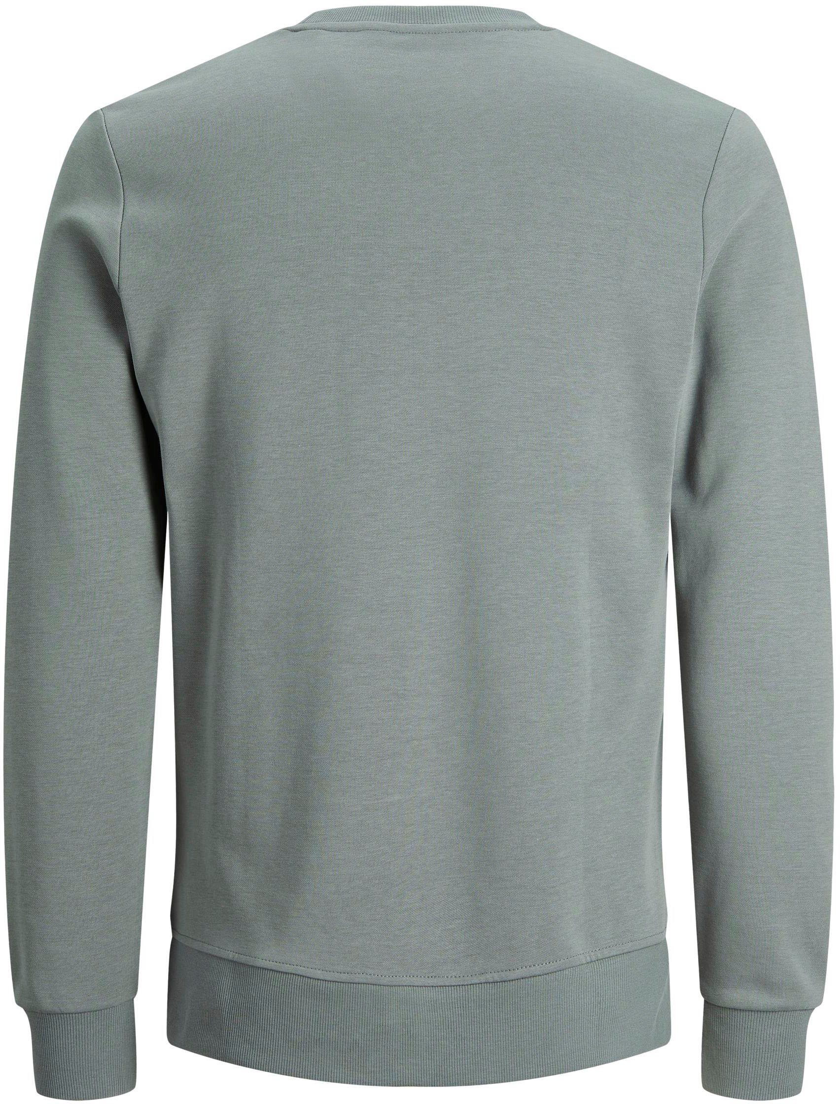Jack & Jones Sweatshirt BASIC SWEAT graugrün