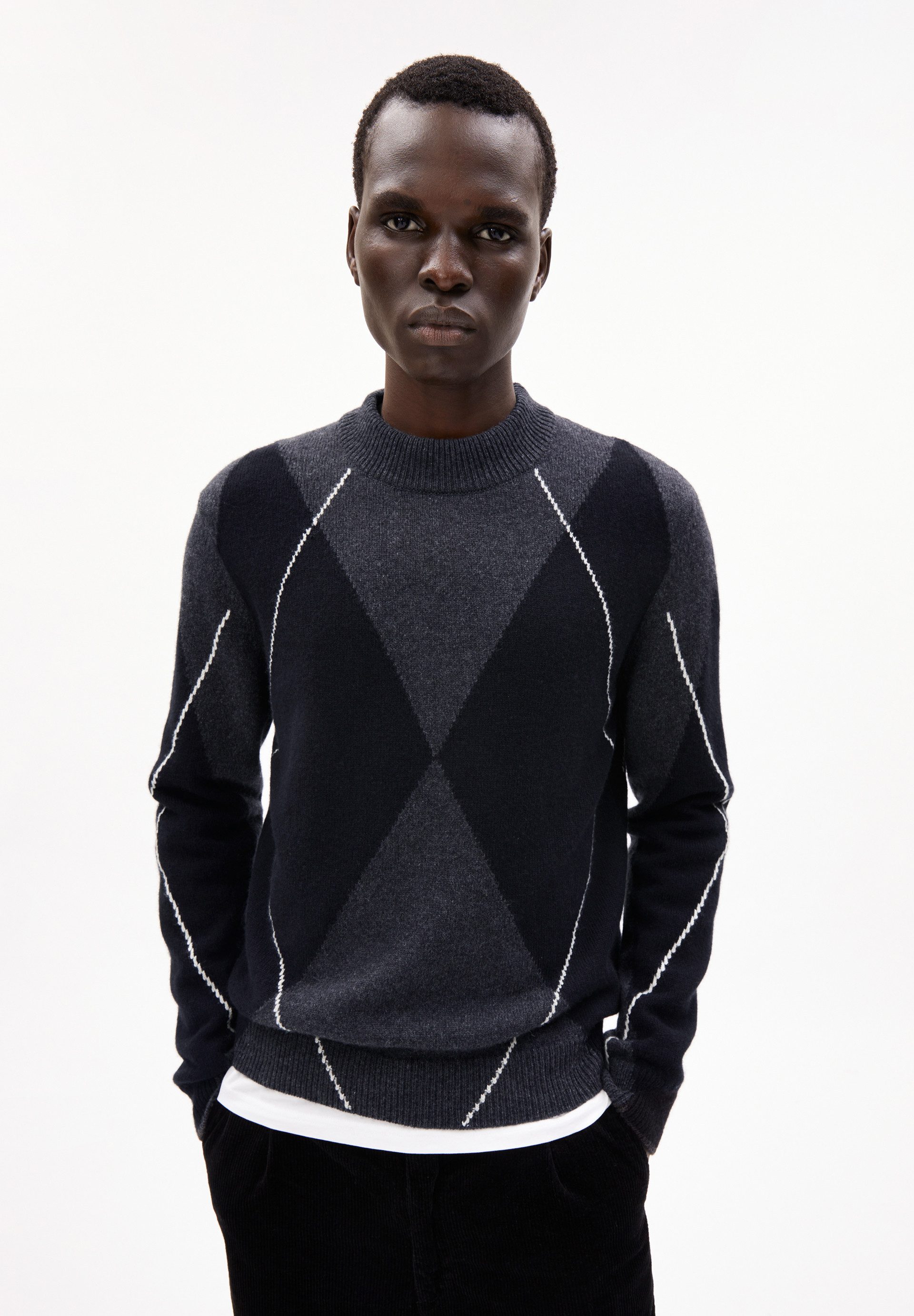 Armedangels Strickpullover AARGELIUS Pullover Regular Fit aus Bio-Woll Mix Regular Fit