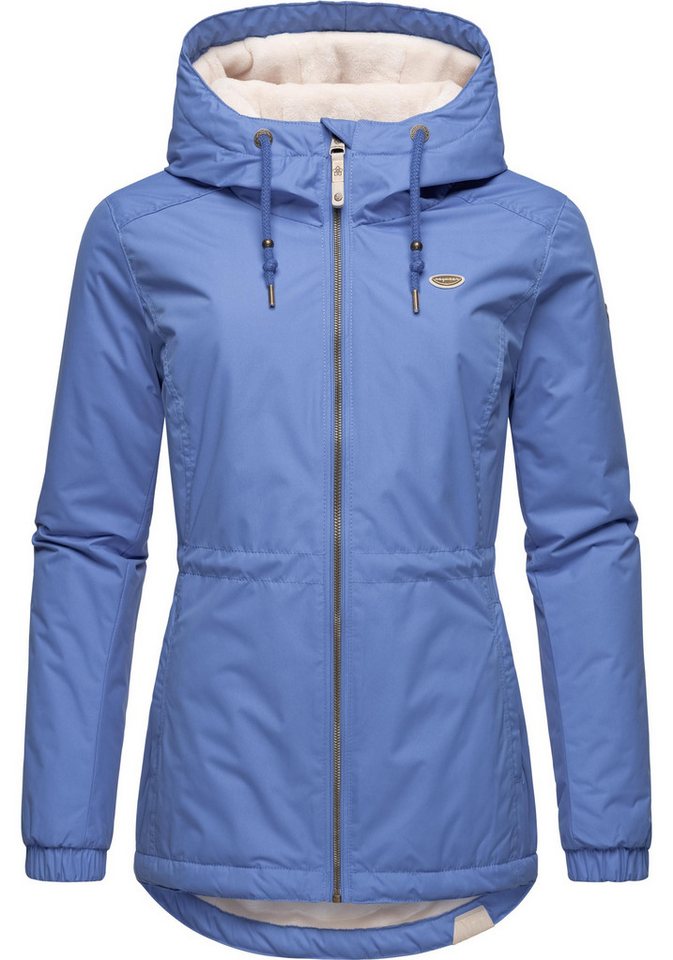 Ragwear Winterjacke Dankka Warm Wasserdichte weiche Damen Jacke für den Winter