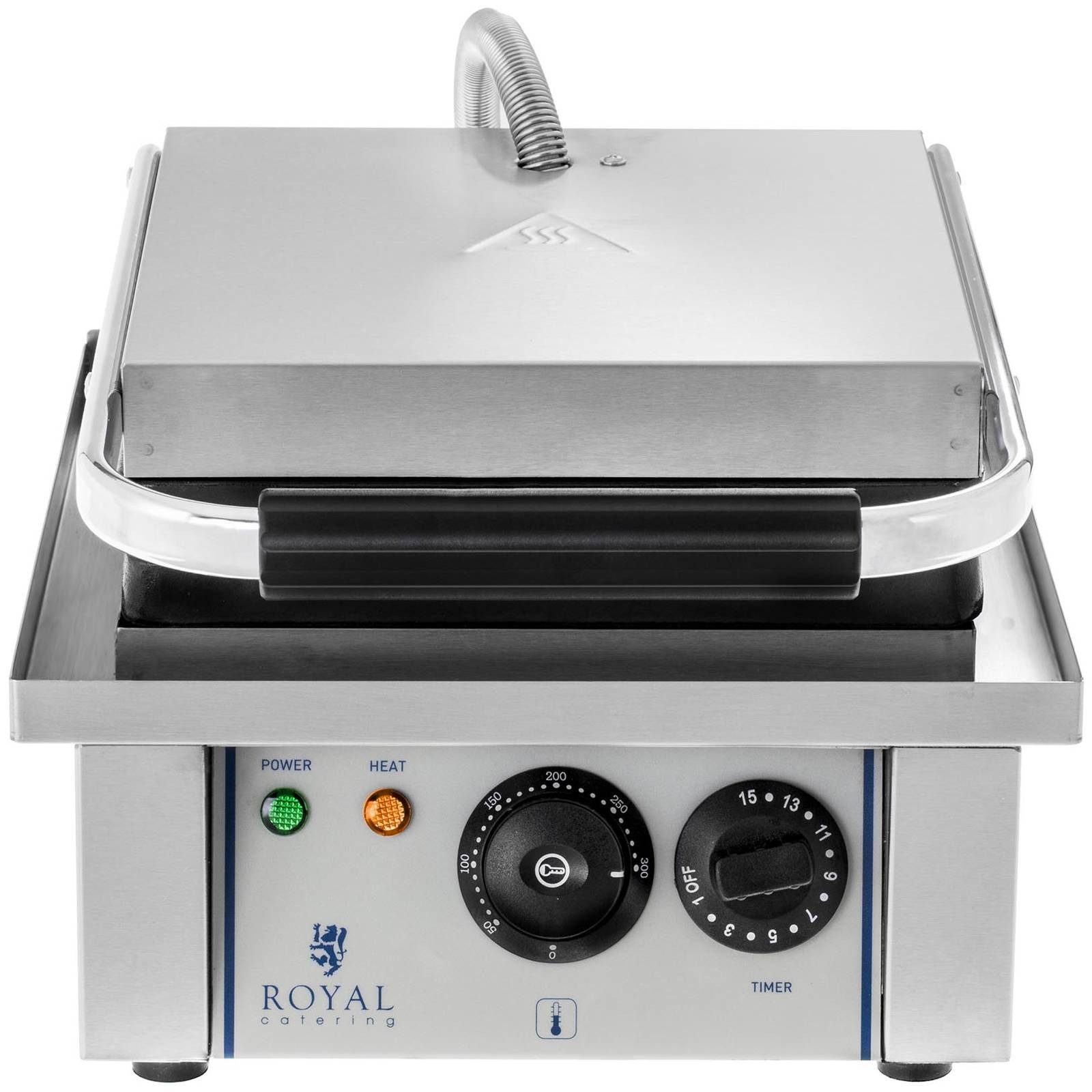 Royal Catering Waffeleisen Waffelautomat Waffelgerät belgische Waffeln 2000W Edelstahl Gastro, 2000 W – Bild 3 von 5