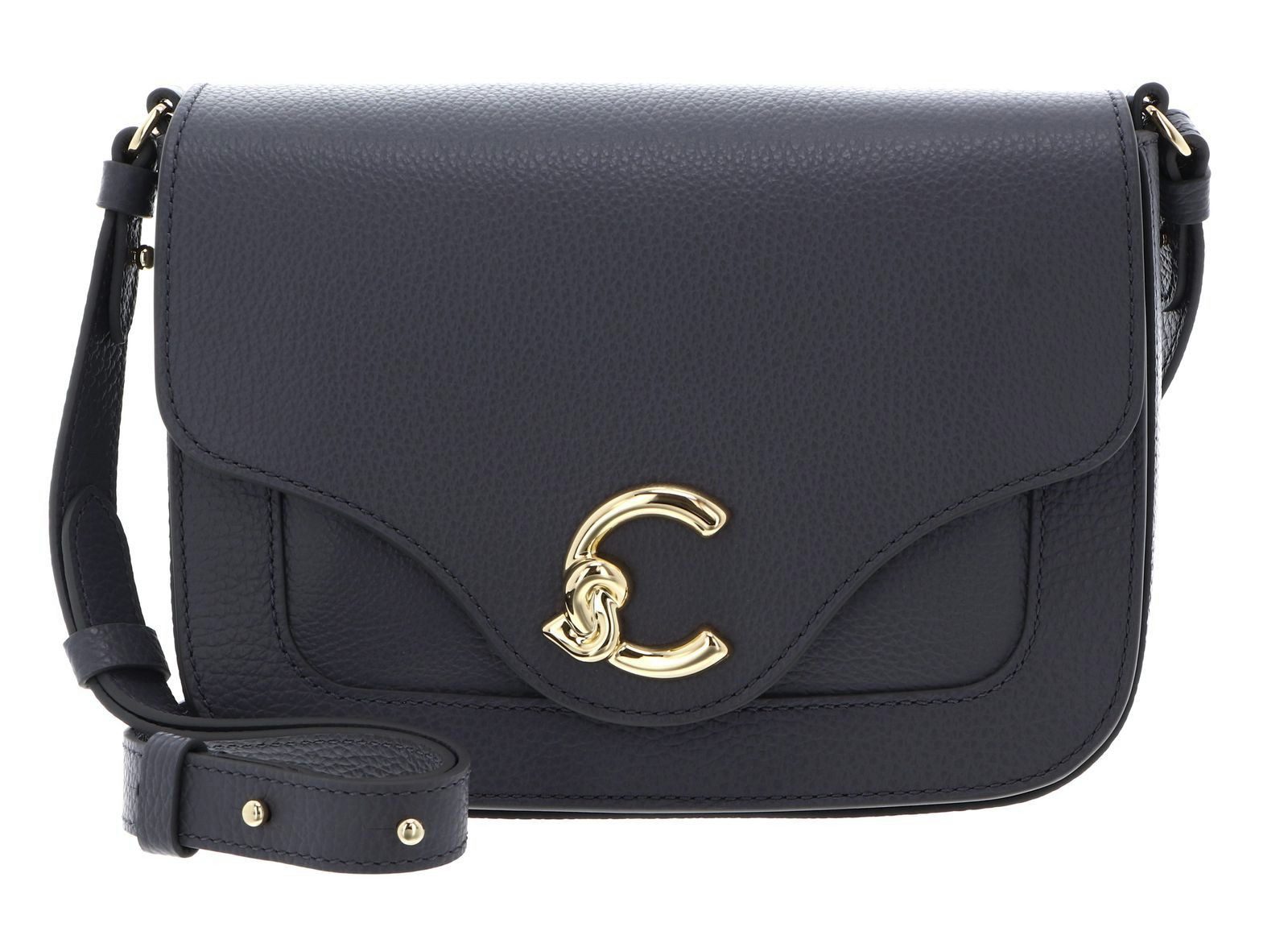 COCCINELLE Umhängetasche Crossbody Bag Grained Leather, aus echtem Rindsleder