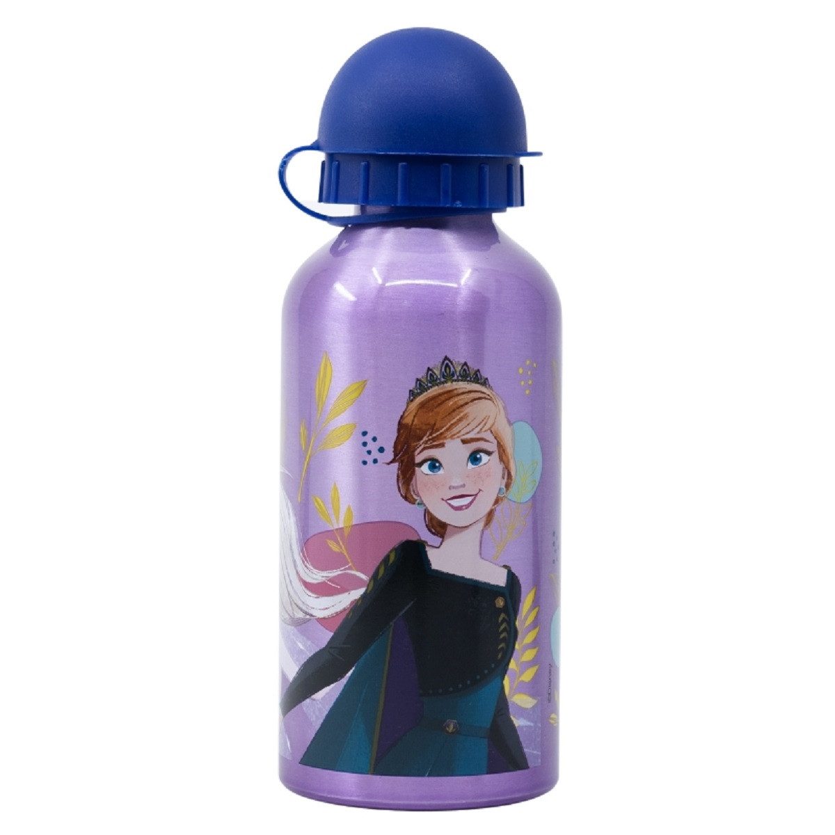 Disney Frozen Trinkflasche Aluminium Trinkflasche 400 ml – Auslaufsicher & Praktisch