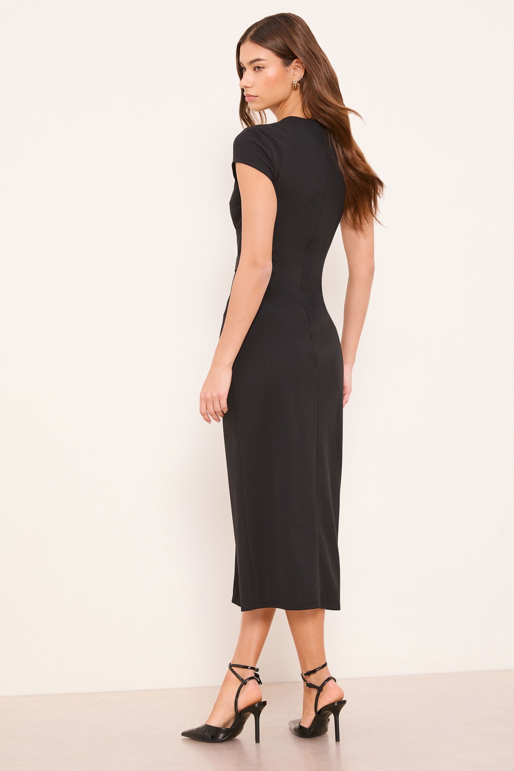 LIPSY Midikleid Lipsy Durchgeknöpftes Midi-Bodyconkleid (1-tlg) günstig online kaufen