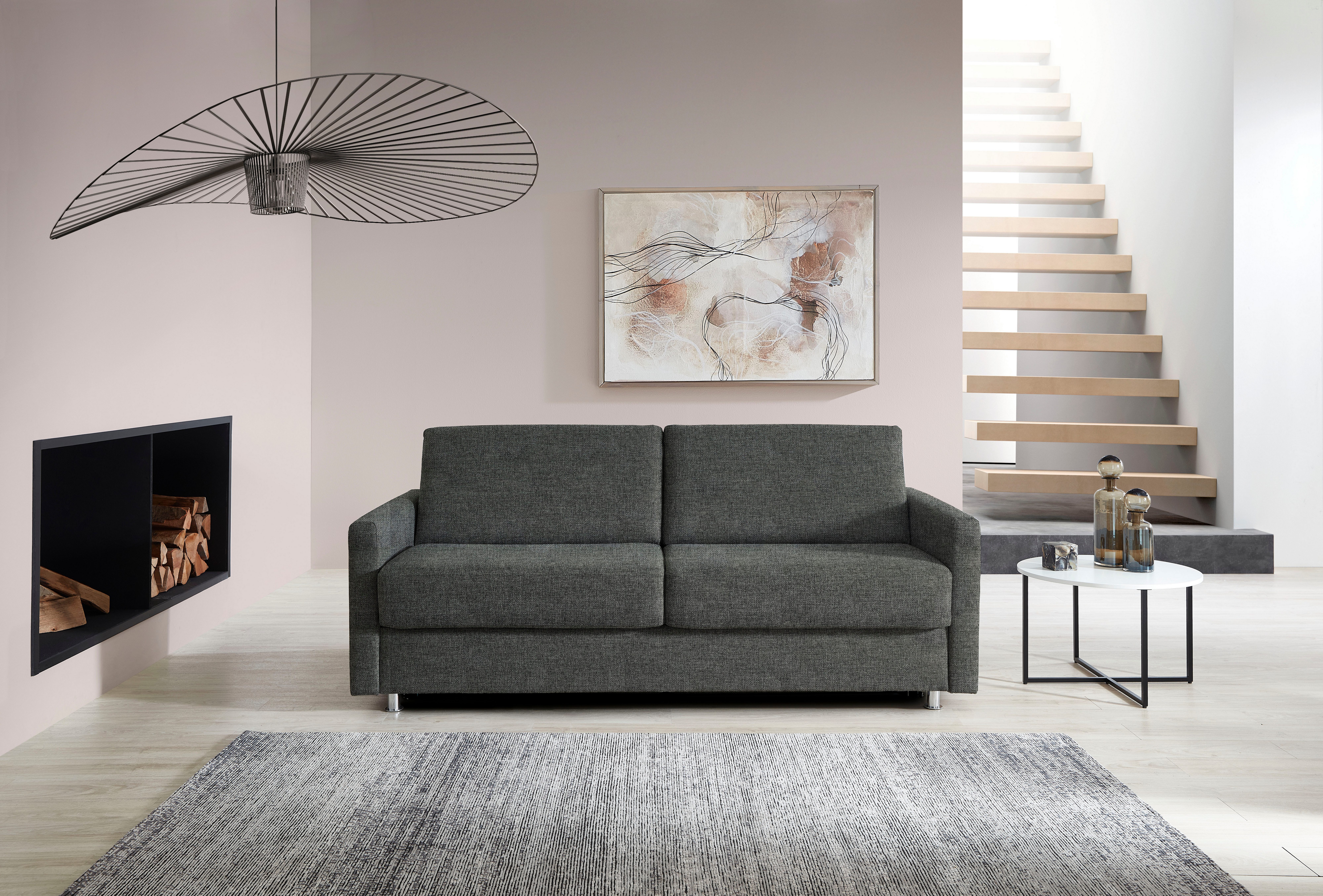 Bali Schlafsofa JUNARA, Dauerschläfer mit zweigeteiltem günstig online kaufen