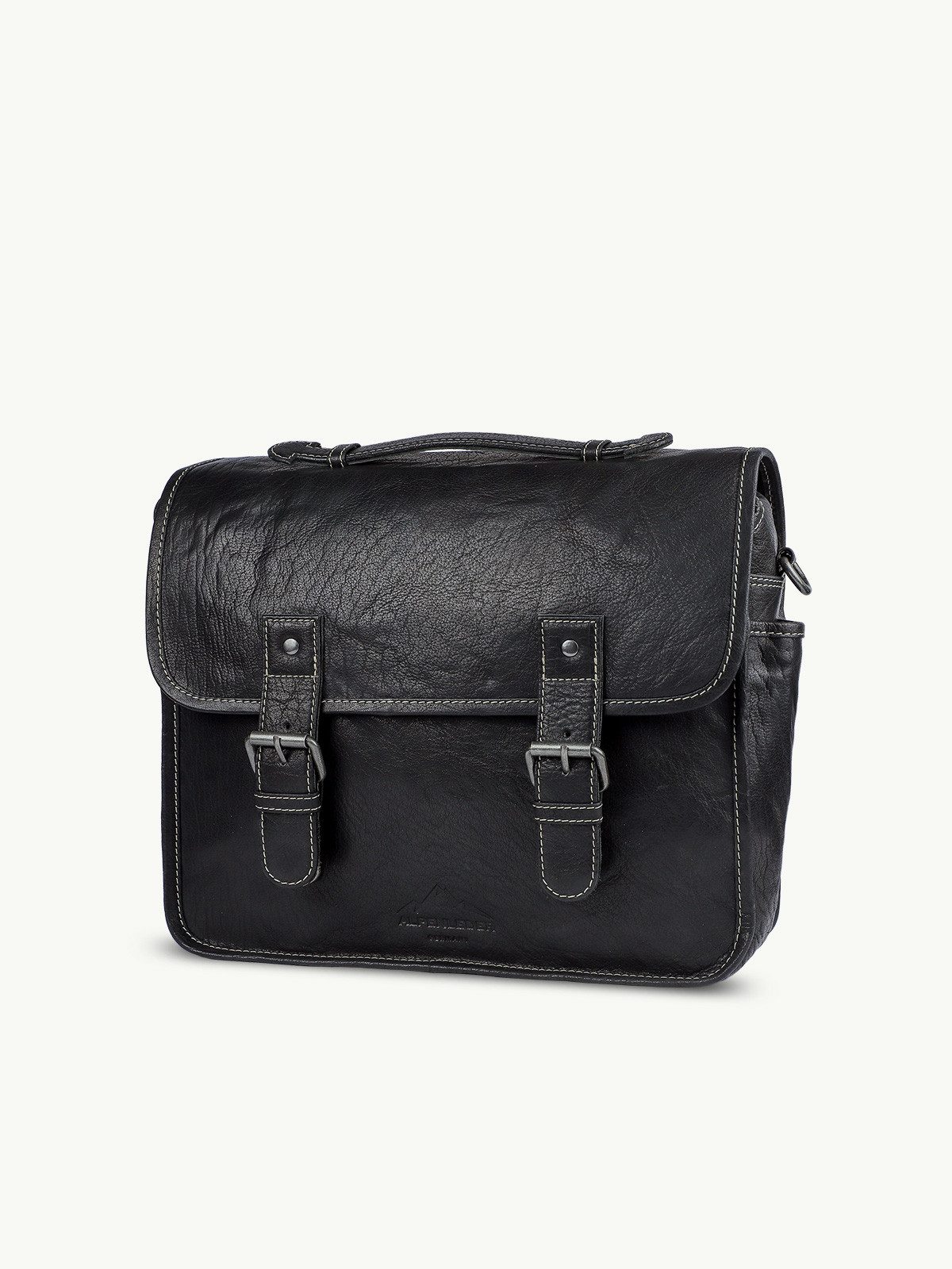 Scippis Messenger Bag Messenger Bag TOURER – Robuste Leder-Umhängetasche für Reise & Alltag