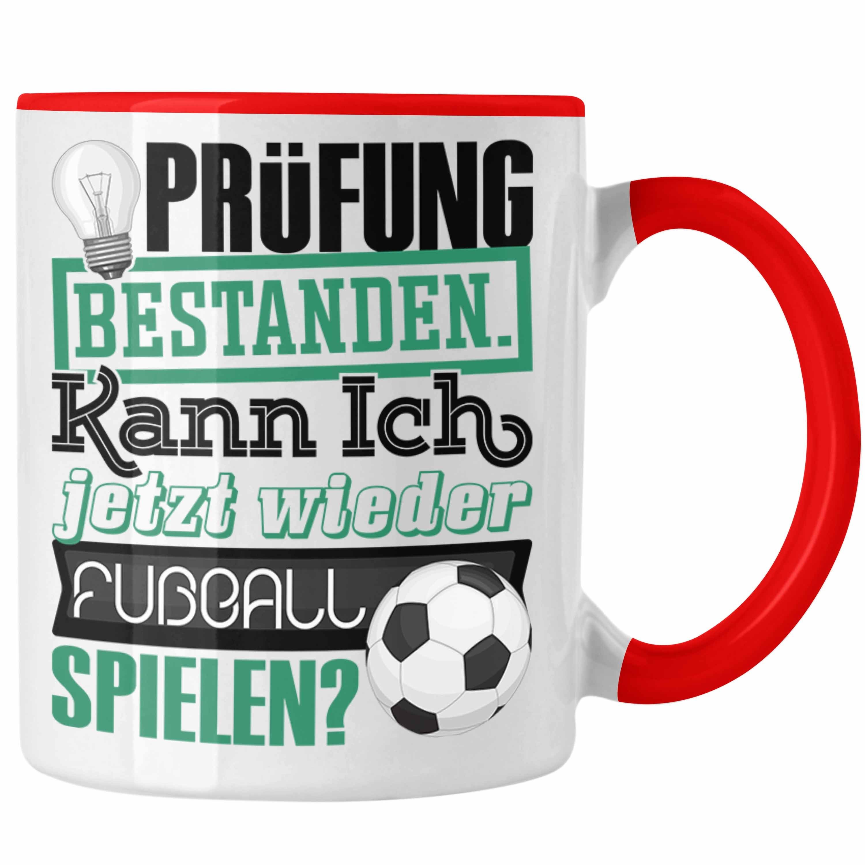 Trendation Tasse Bachelor Master Prüfung Bestanden Geschenk Tasse Studium Prüfung Besta Rot