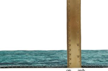 Fellteppich Bionda, Gino Falcone, fellförmig, Höhe: 3 mm, Kunstfell, gedruckte Kuhfell-Optik, ideal im Wohnzimmer & Schlafzimmer