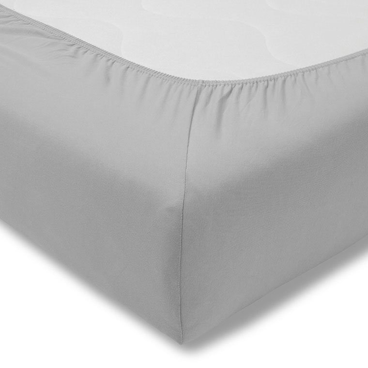 Estella Spannbettlaken Jersey-Stretch-Spannbetttuch, Jersey-Elasthan, Gummizug: rundum, (1 Stück), Der Maßanzug für die Matratze – Bild 2 von 3