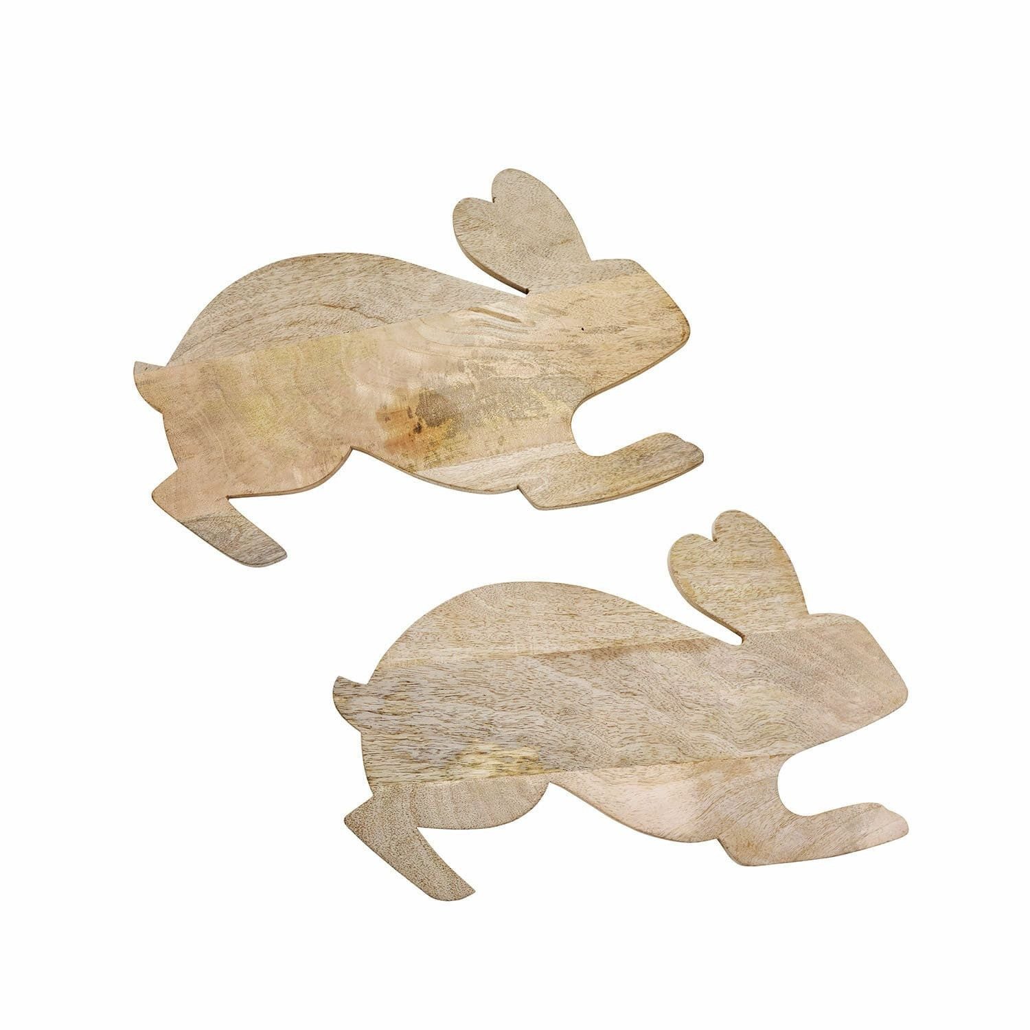 Mirabeau Frühstücksbrett Frühstücksbrett 2er Set Doraline braun, Mangoholz (mangifera indica)