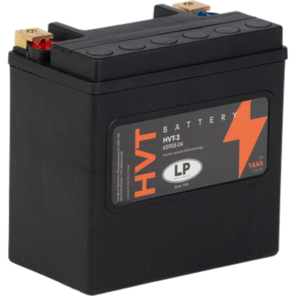 Batterie Nano-Gel 12V 14Ah für Motorrad Startbatterie MH HVT-3 Bleiakkus