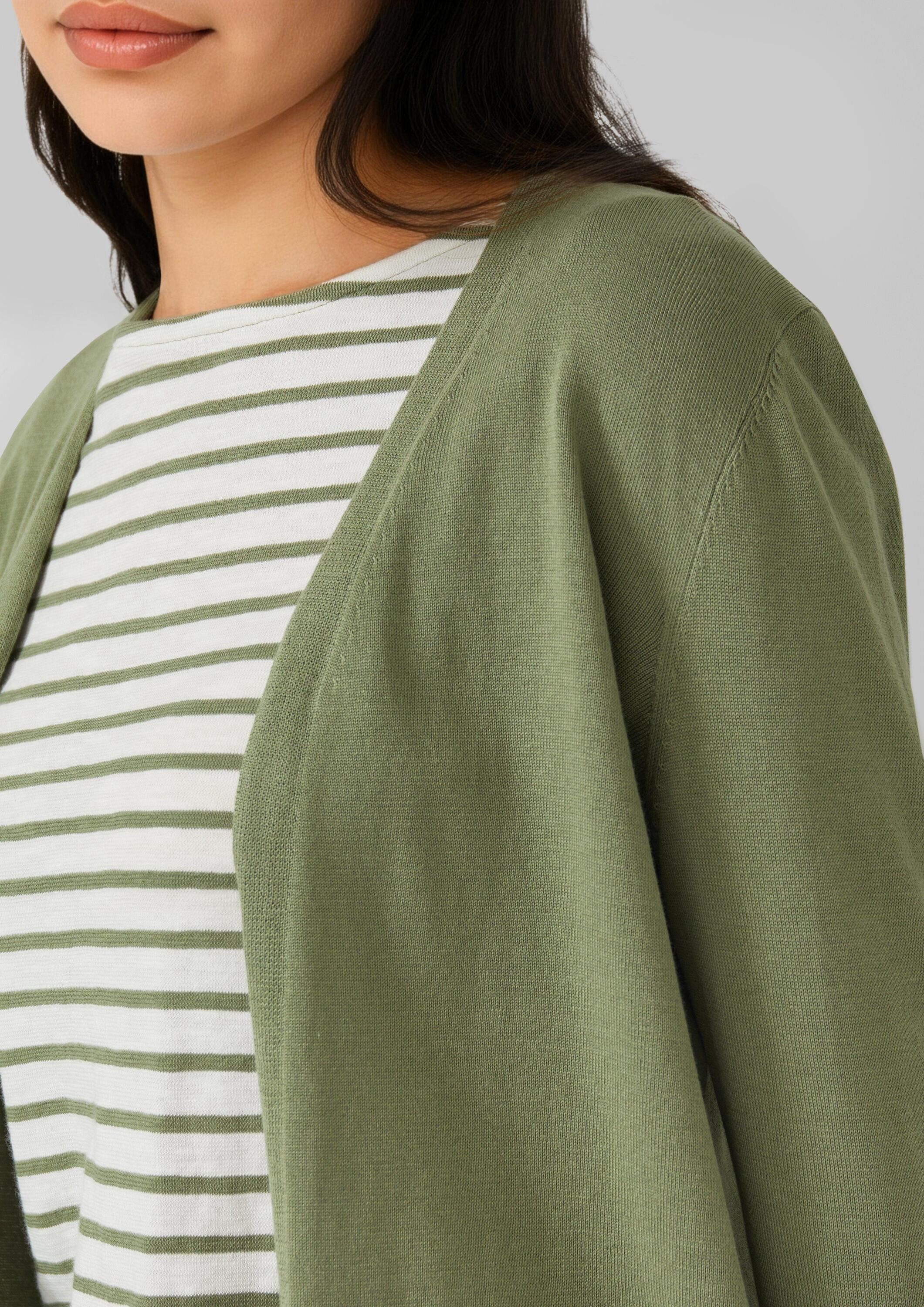 s.Oliver Cardigan Strickjacke Leichter Feinstrickcardigan – Bild 4 von 5