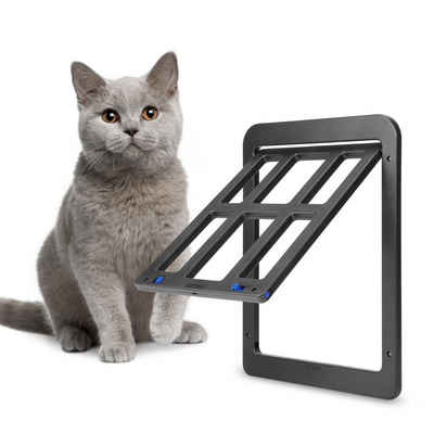 Randaco Katzenklappe Katzenklappe für Fliegengittertür Hundeklappe Katzentür