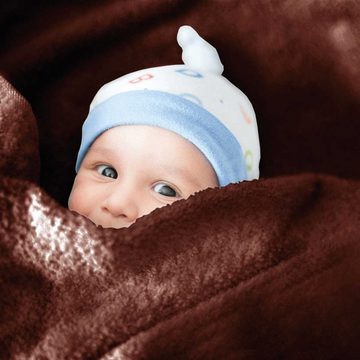 Babydecke, Bestlivings, Krabbeldecke Schmusedecke Kuscheldecke für Kleinkinder, flauschig weich, viele versch. Größen