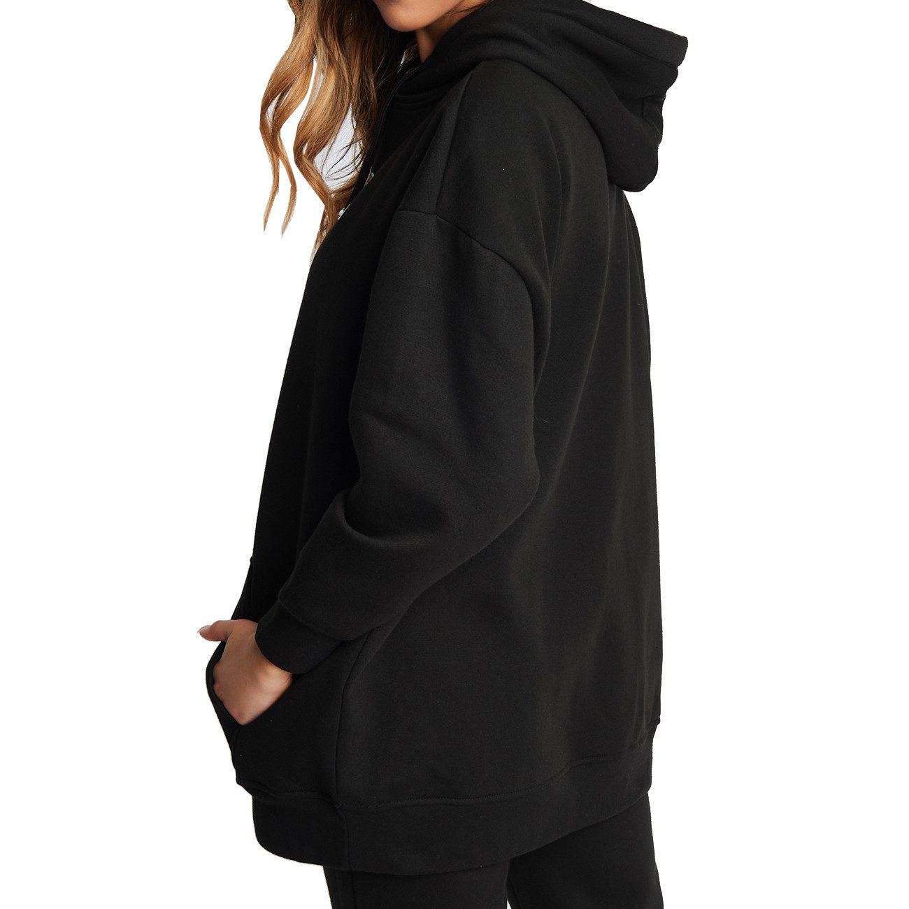 Bench. Kapuzenpullover Bench Dayla Hooded Sweater Damen Black