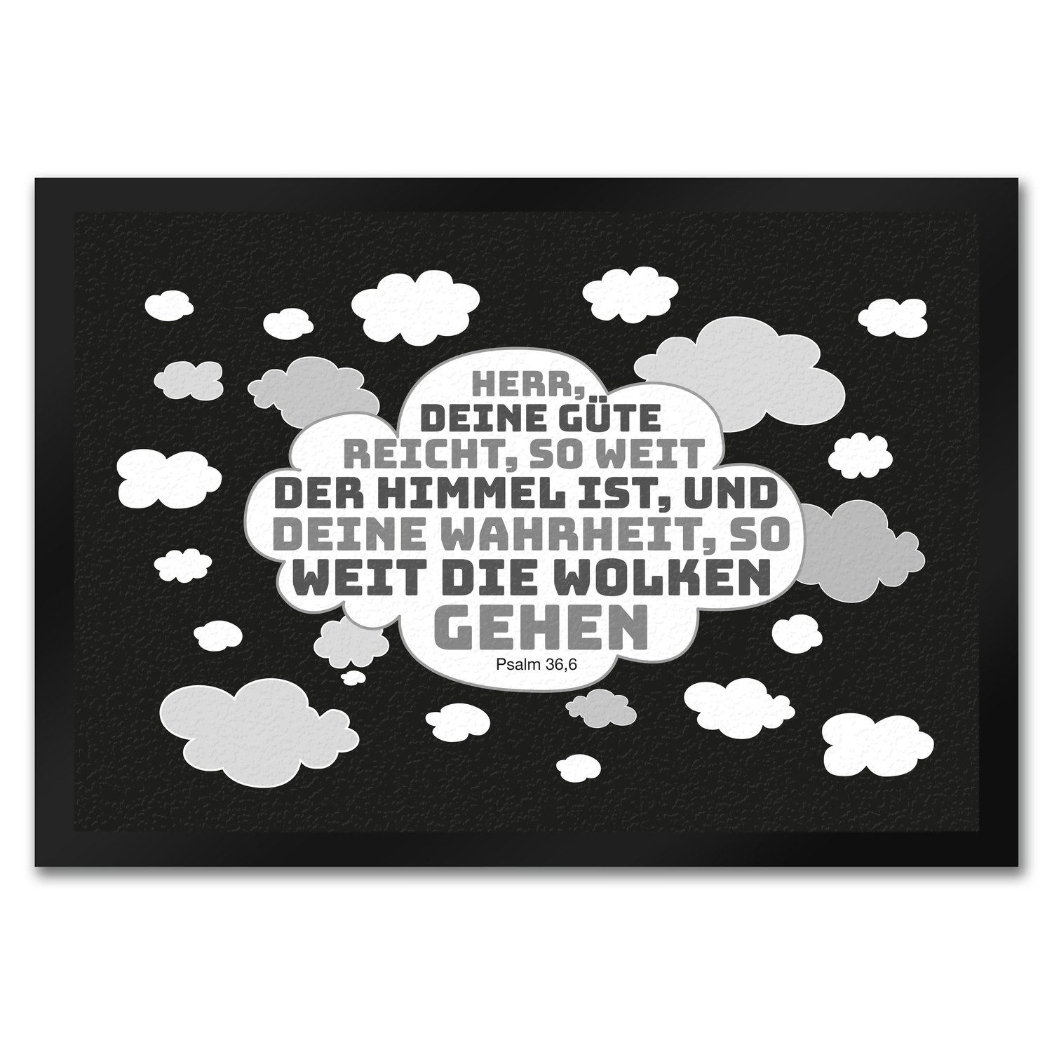 Fußmatte Psalm 36,6 Fußmatte in 35x50 cm