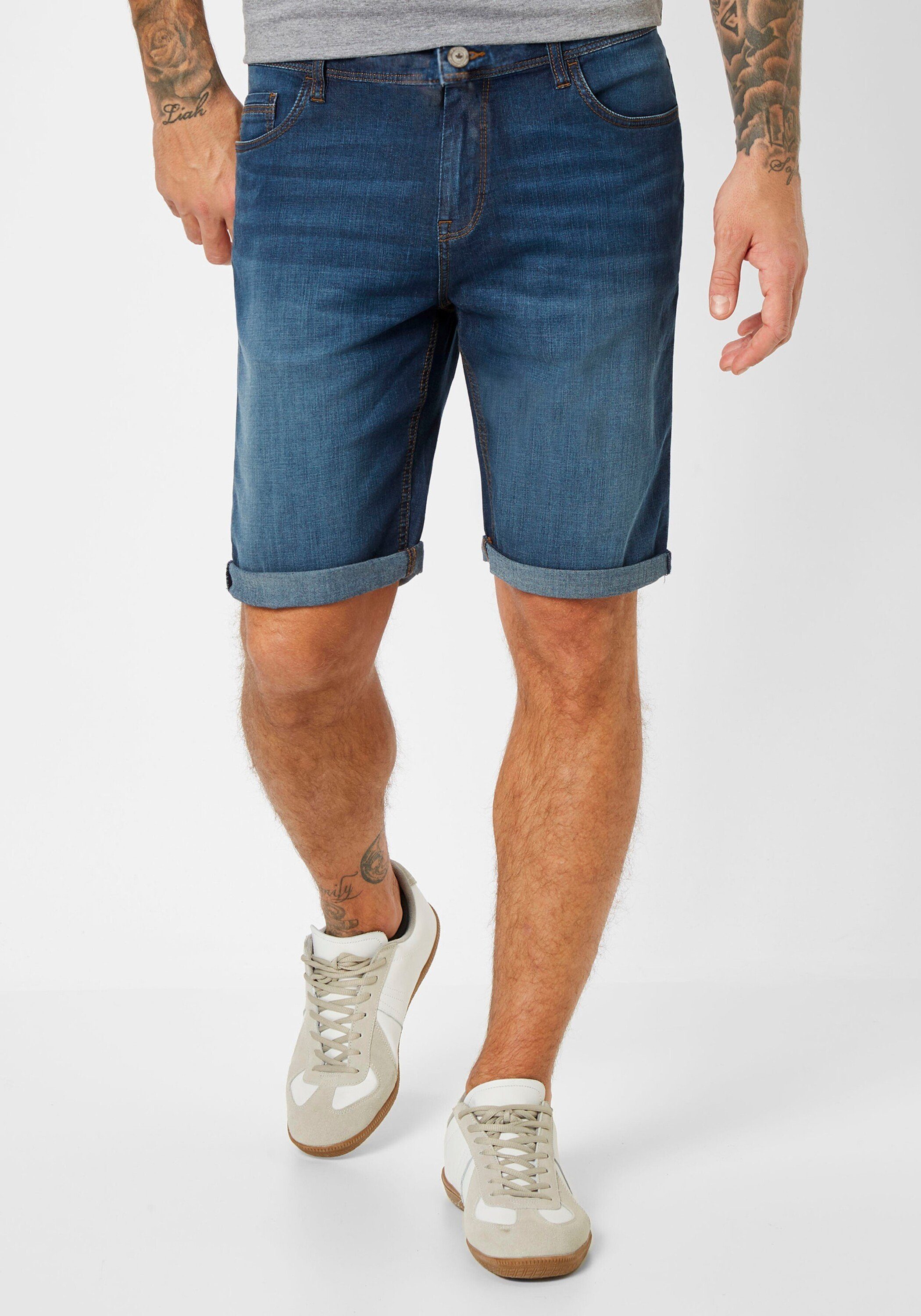 Redpoint Jeansbermudas Markham Jogg Denim Jeansshorts mit Stretch