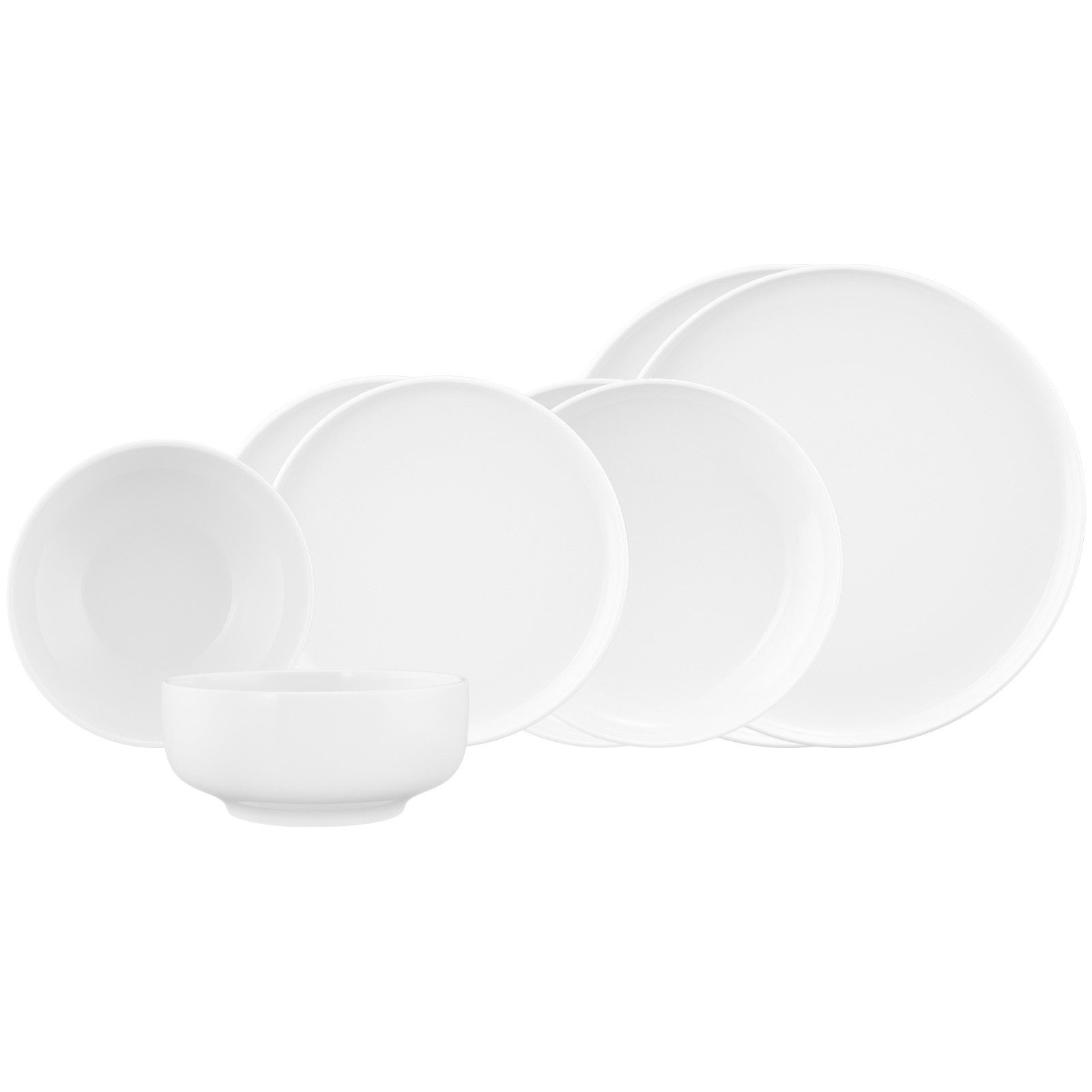 Seltmann Weiden Kombiservice Sento Home Einsteiger-Set 8er Set (8-tlg), 2 Personen, Porzellan