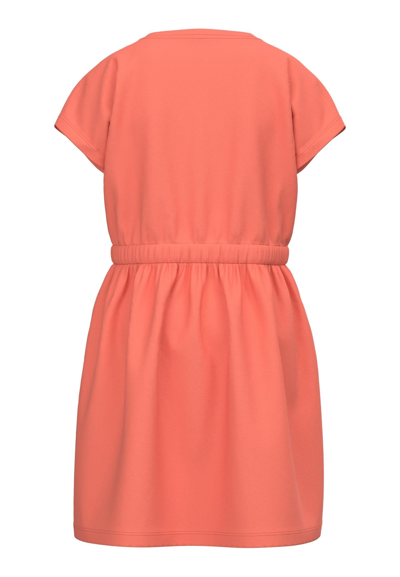 Jerseykleid Name coral NKFMIEDRESS It