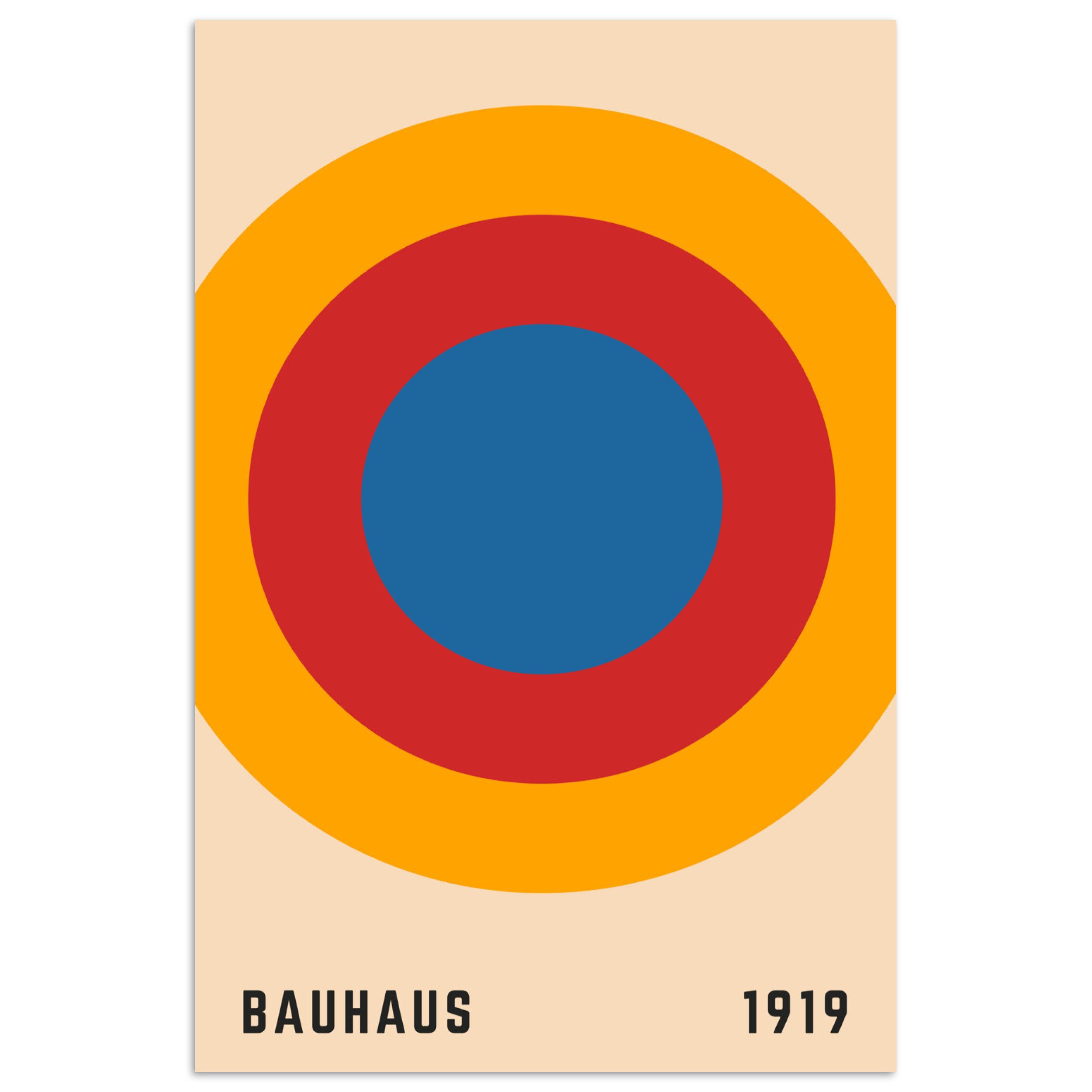 MuchoWow Poster Bauhaus - Abstrakt - günstig online kaufen