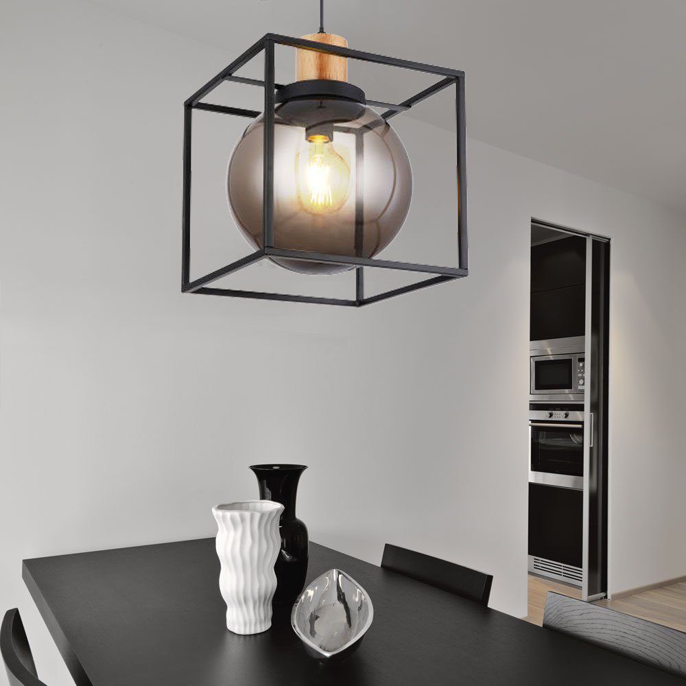 GLOBO LIGHTING Pendelleuchte, Leuchtmittel nicht inklusive, Kugel Hängelampe Kugel Lampen Wohnzimmer Pendelleuchten Esszimmer