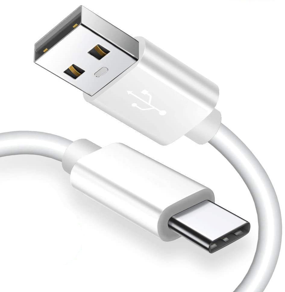 Elegear Typ C Kabel Smartphone-Kabel, USB-C (100 cm), weiß 2 Stück