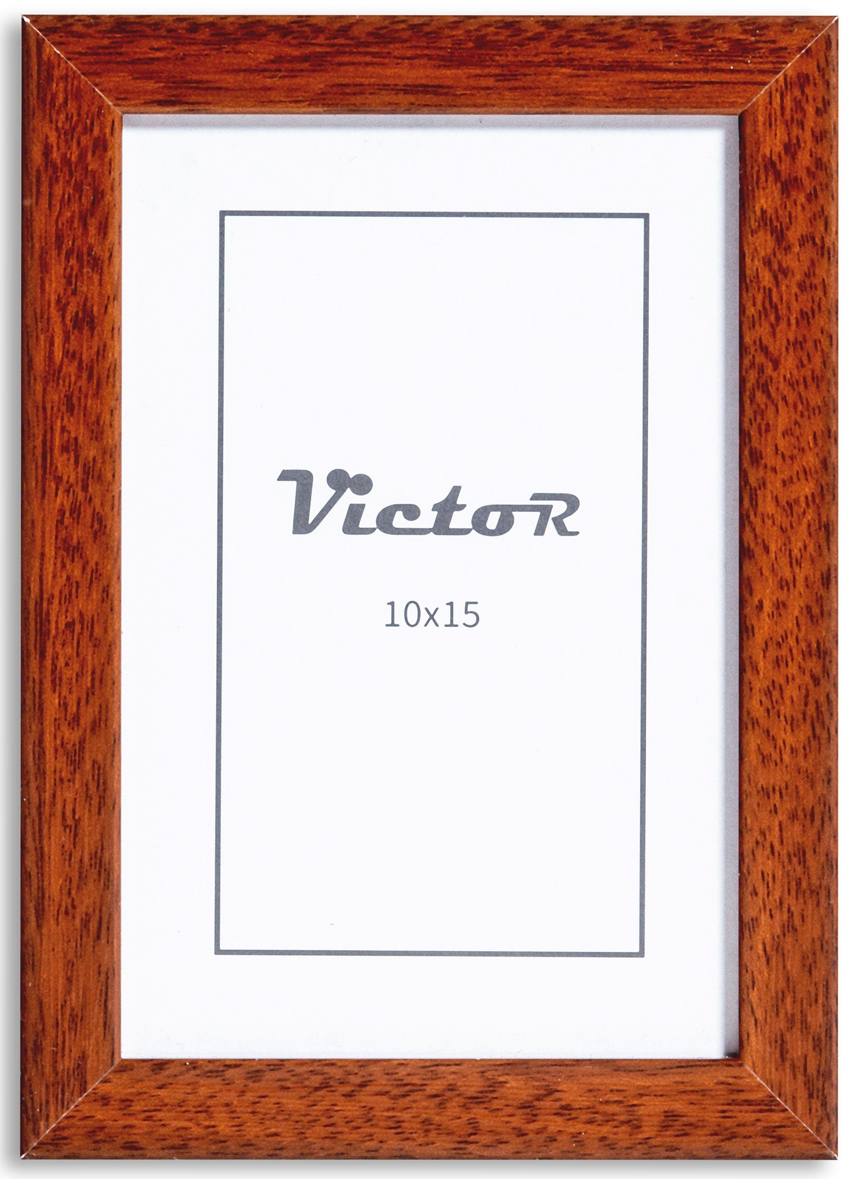 Victor (Zenith) Bilderrahmen Stieler, Bilderrahmen 10x15 cm Braun A6, Bilderrahmen Modern