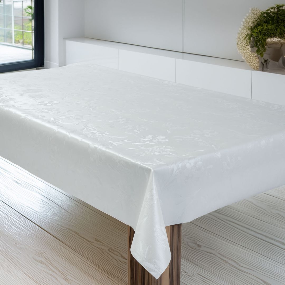 laro Tischdecke Wachstuchtischdecke Floral Classic PVC Eckig – Bild 4 von 5