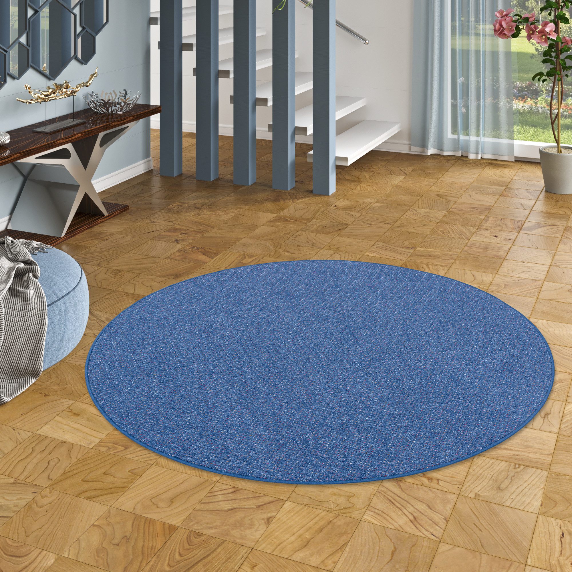 Snapstyle Veloursteppich Schlingen Teppich Alma Meliert günstig online kaufen