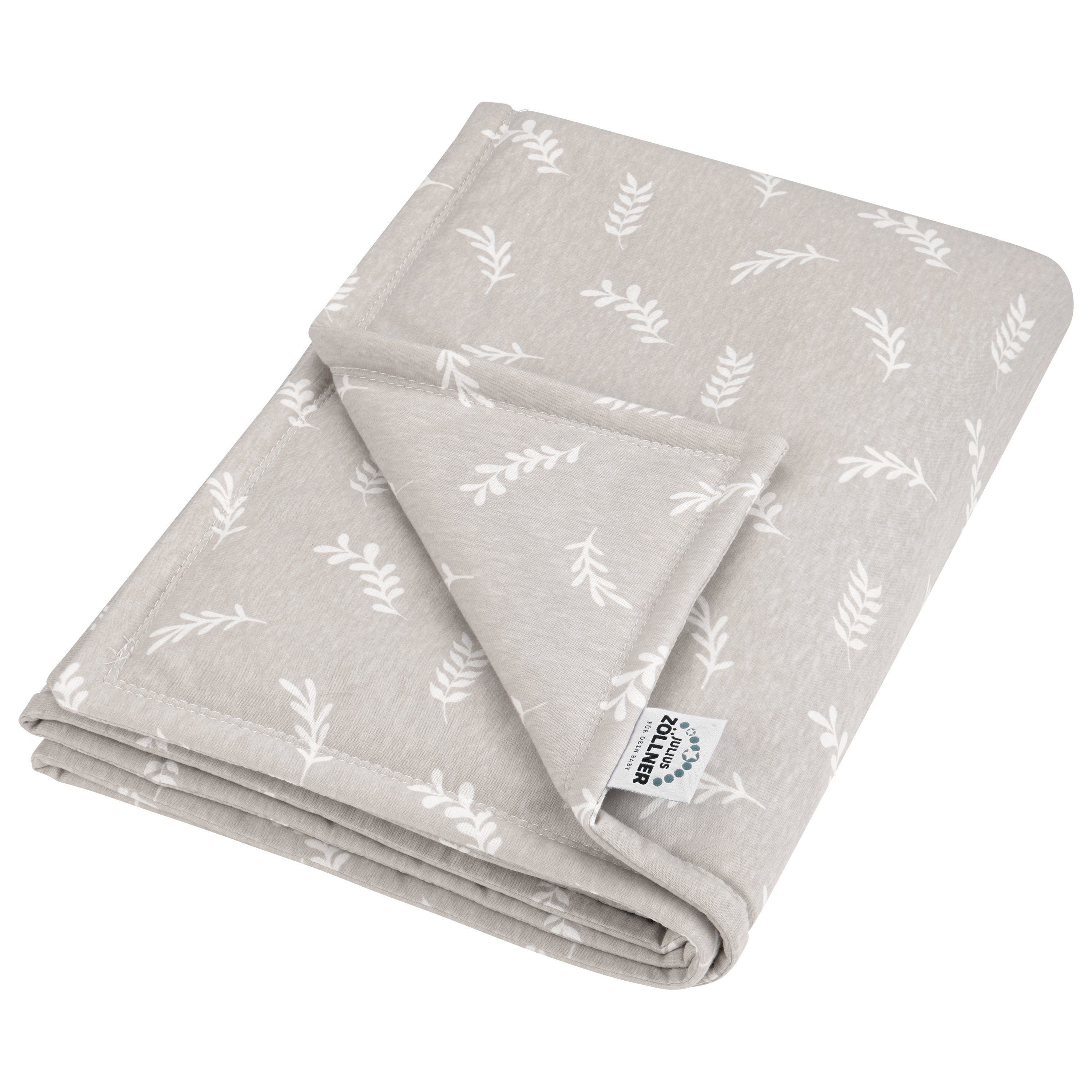 Julius Zöllner Babybettdecke Decke Jersey gefüttert Twiggy 70/100