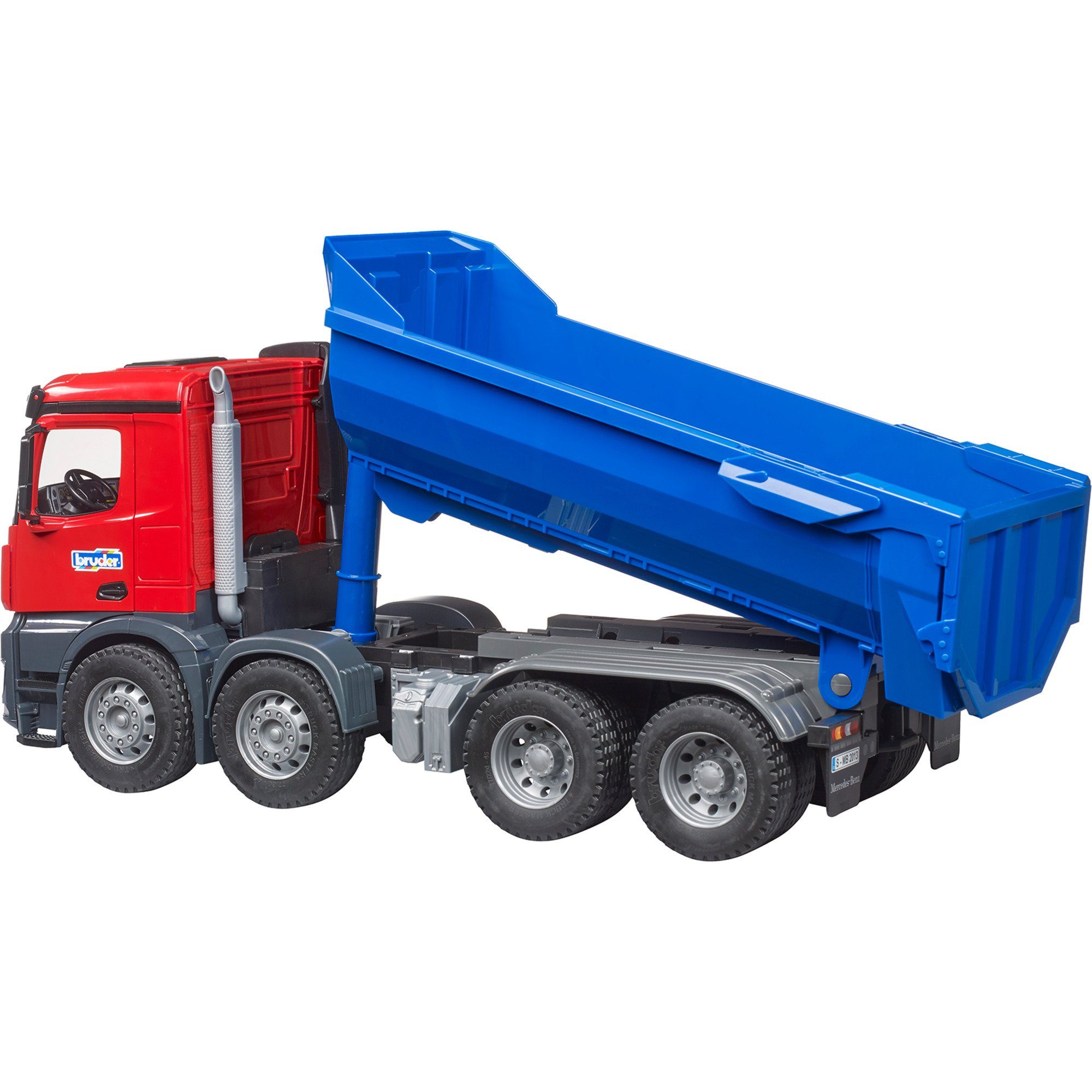 Bruder® Spielzeug-LKW bruder Mercedes Benz Arocs Halfpipe Kipp-LKW