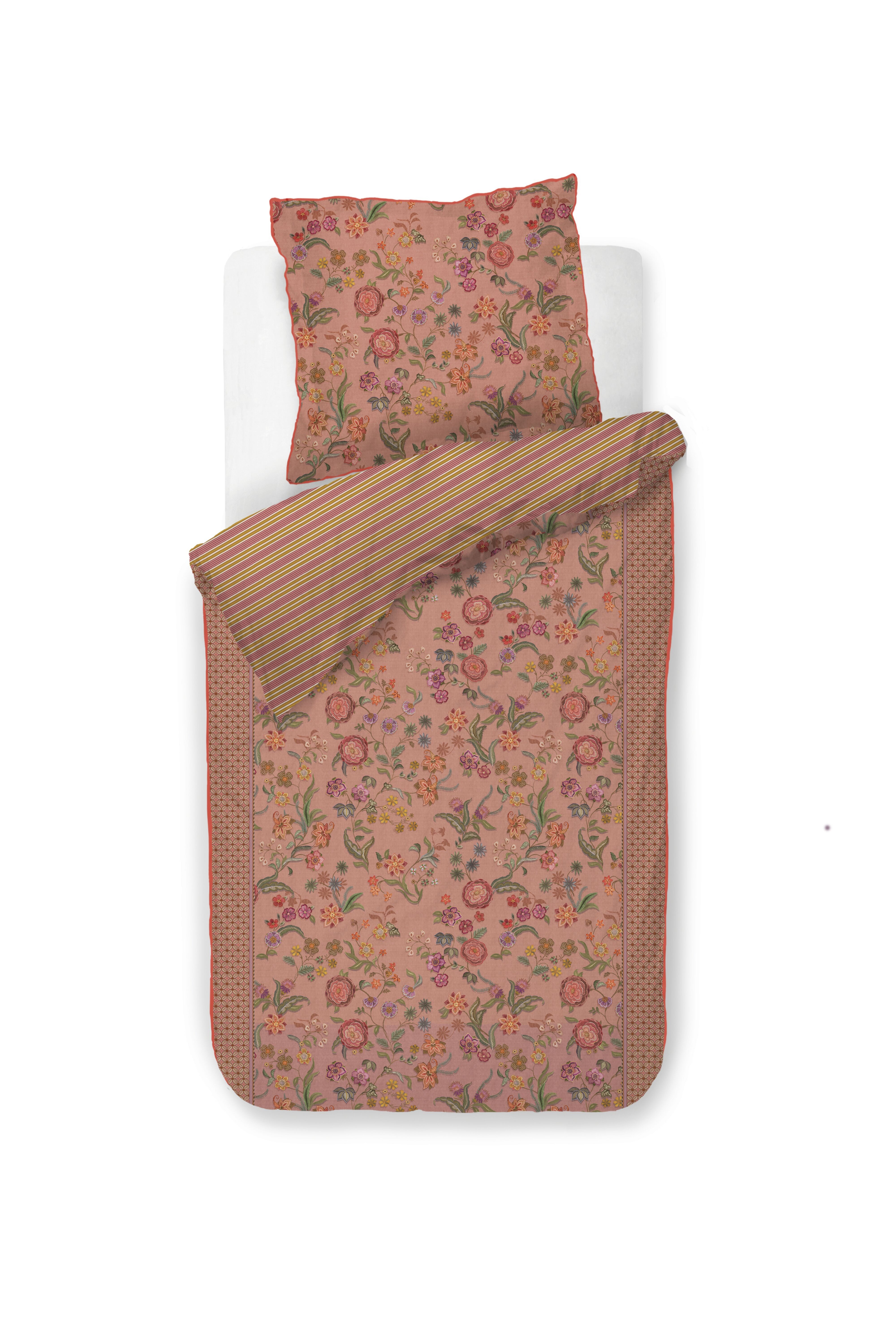 PiP Studio Постельное белье Pip Studio, Постельное белье Set, Coco Flower, Korall, 135x200
