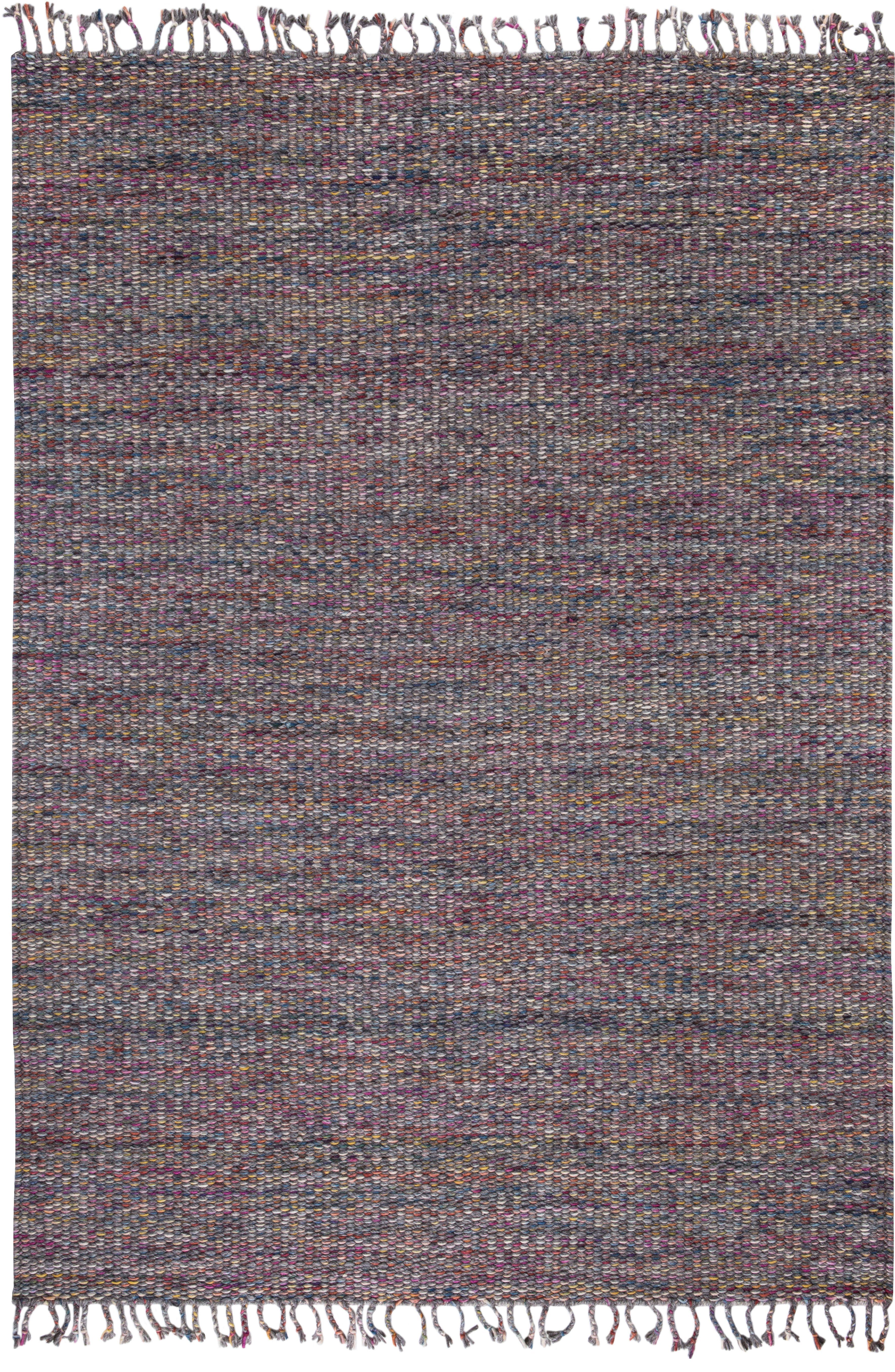 Teppich Fay, LUXOR living, rechteckig, Höhe: 5 mm, reine Baumwolle,  handgewebt, mit Fransen, Wohnzimmer