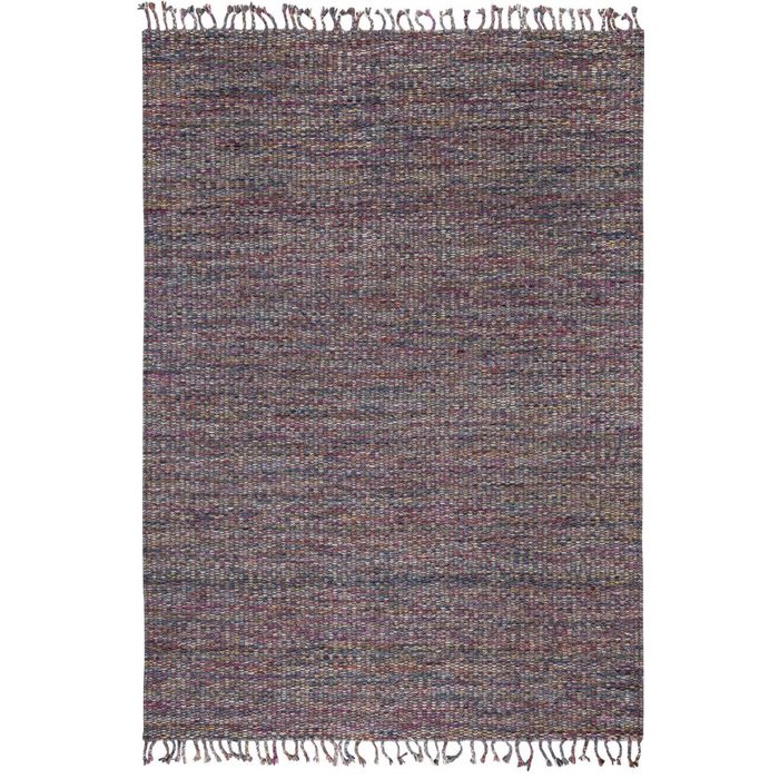 Teppich Fay LUXOR living rechteckig Höhe: 5 mm reine Baumwolle handgewebt mit Fransen Wohnzimmer