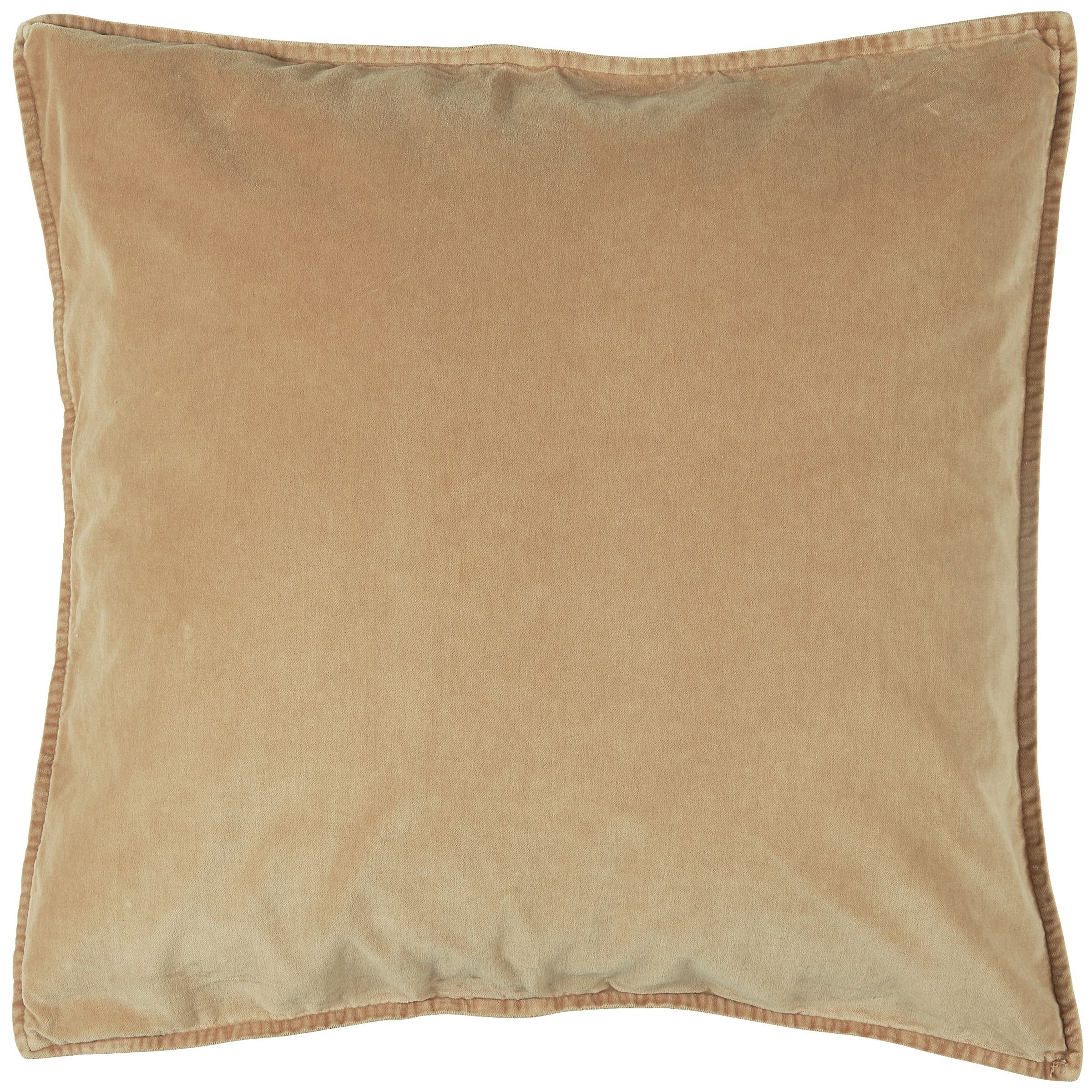 Ib Laursen Kissenhülle Kissenbezug Kissenhülle Samt Velour Cafe Creme Braun 52x52cm Ib. € 28,90, (€ 28,90 pro 1 Stk).
