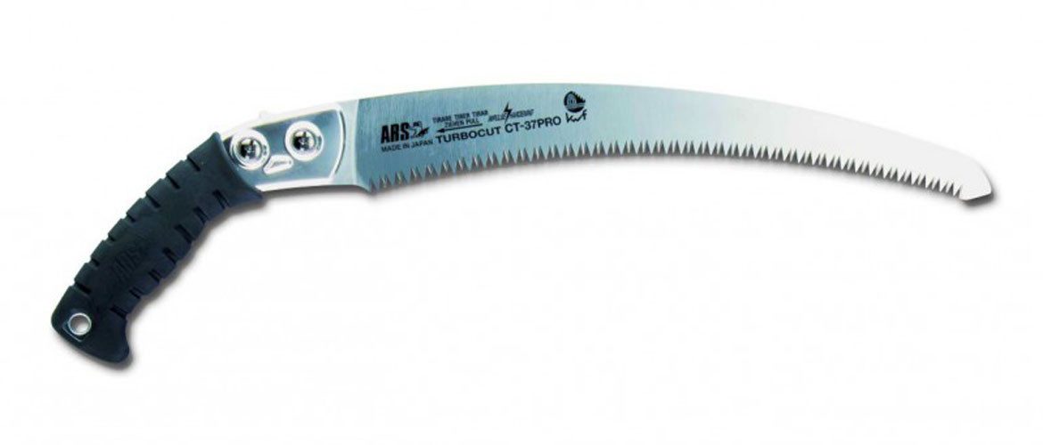 ARS by Tiger Handsäge ARS 1264-00 CT-37Pro mit Köcher Profisäge glatte Schnitte, Präzisionszahnung