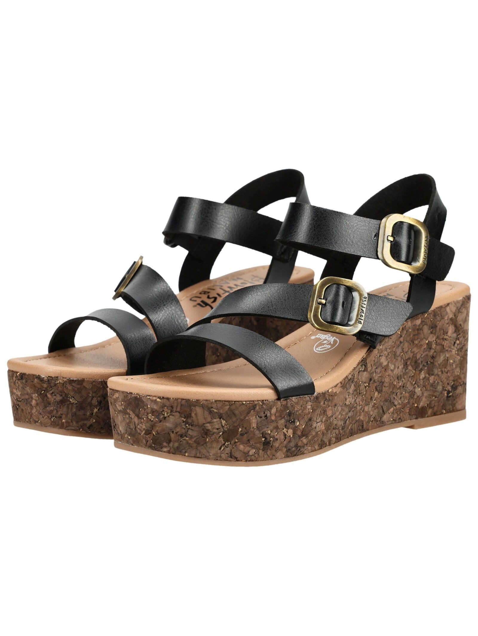 Blowfish Blowfish Sandalen Lederimitat Keilsandalette – Bild 4 von 5